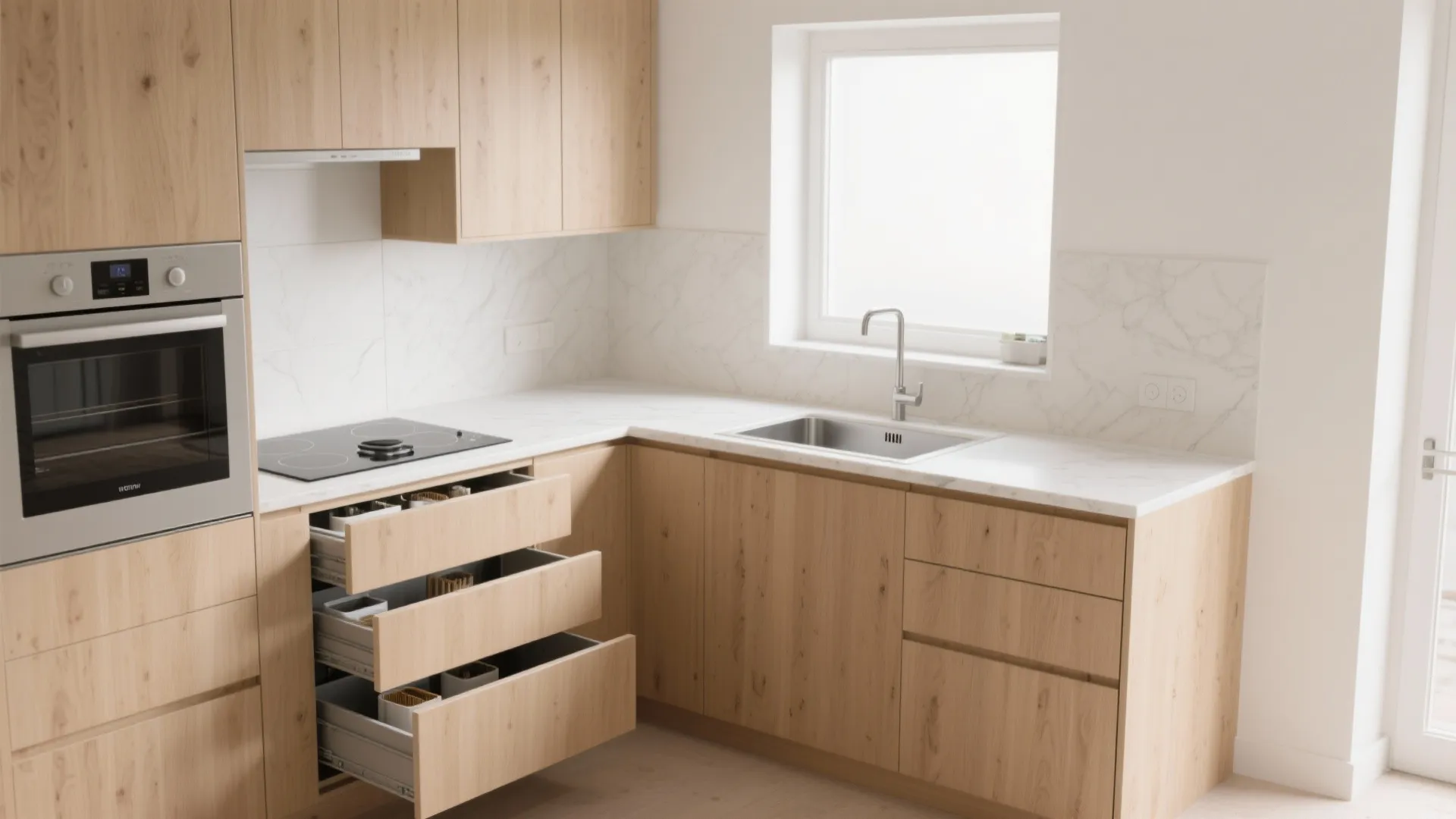 Minimalist Kitchen Storage