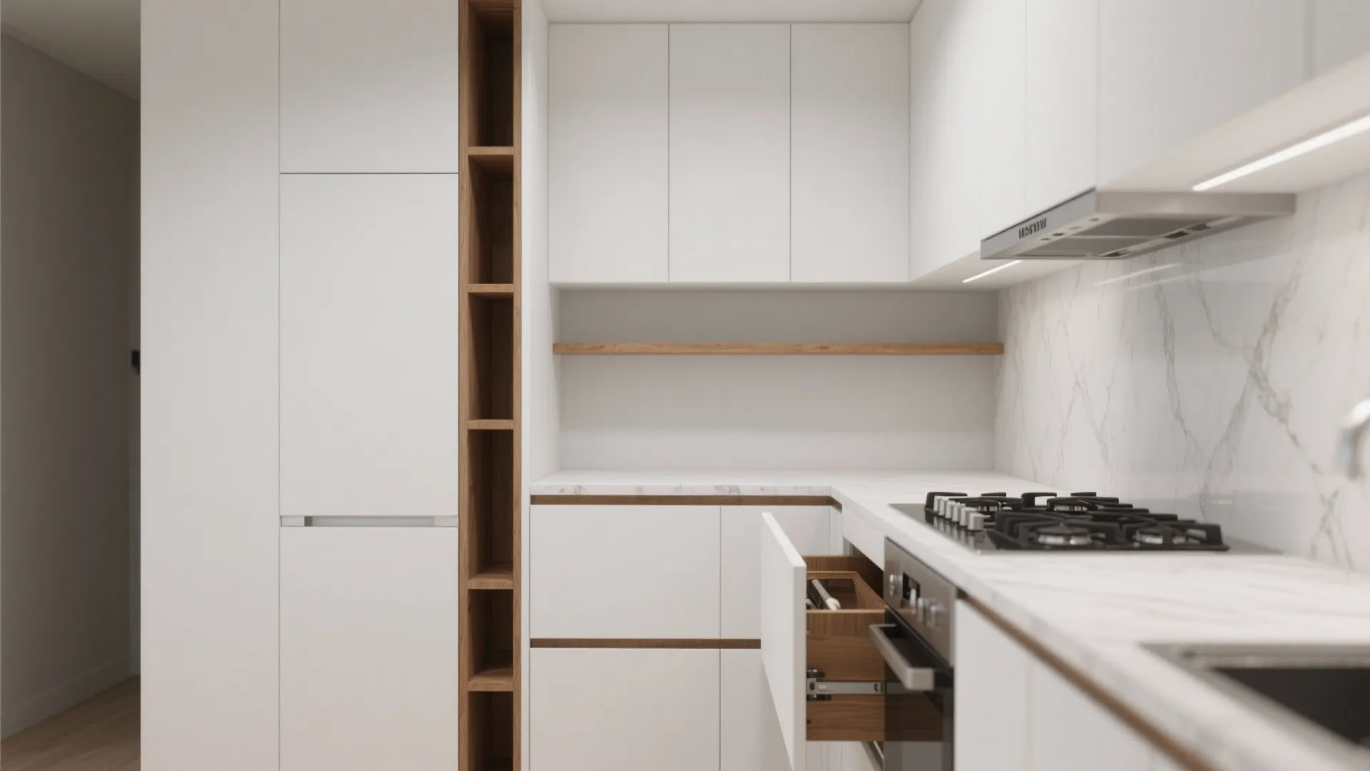 Minimalist Kitchen Storage