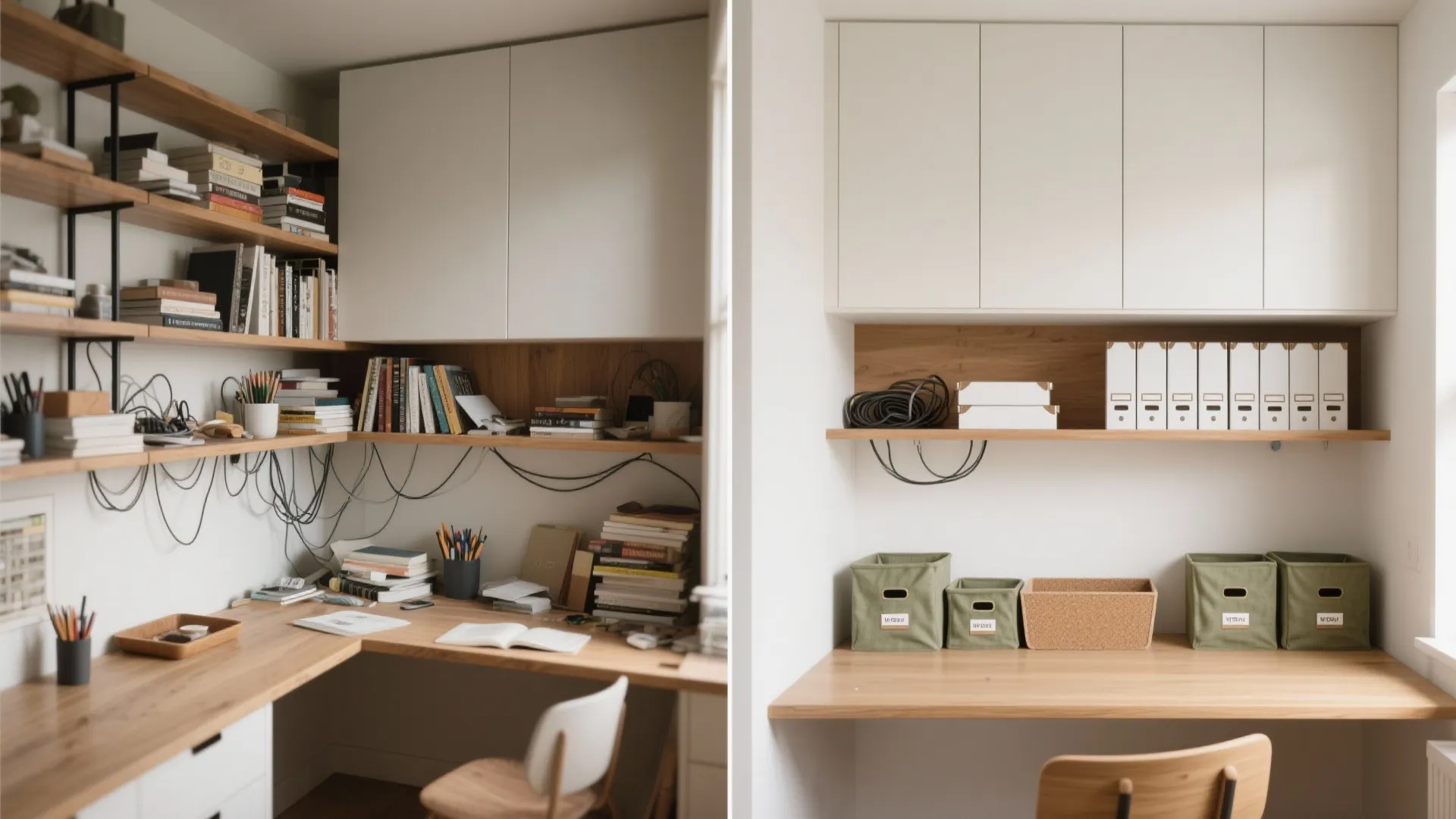 Minimalist Study Storage That Keeps Focus