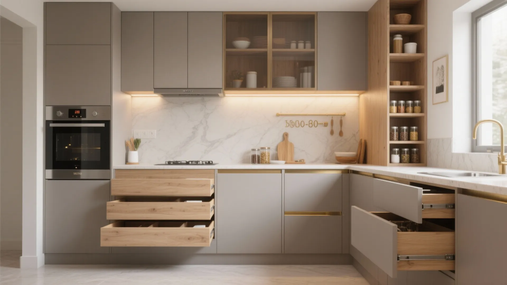 Minimalist Kitchen Storage That Works Hard