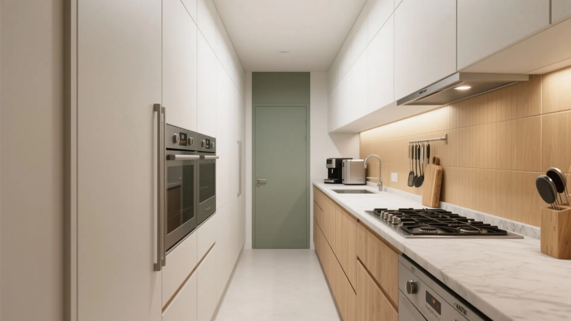 Minimalist Kitchen Storage That Breathes