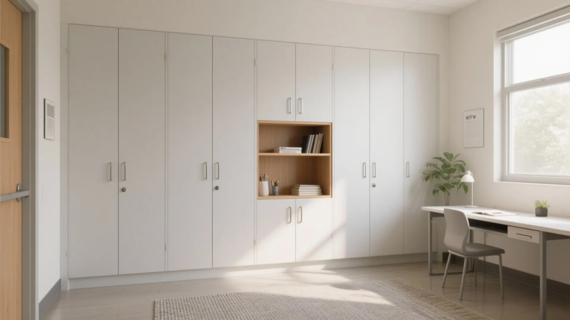 Minimalist Study Storage for Instant Focus