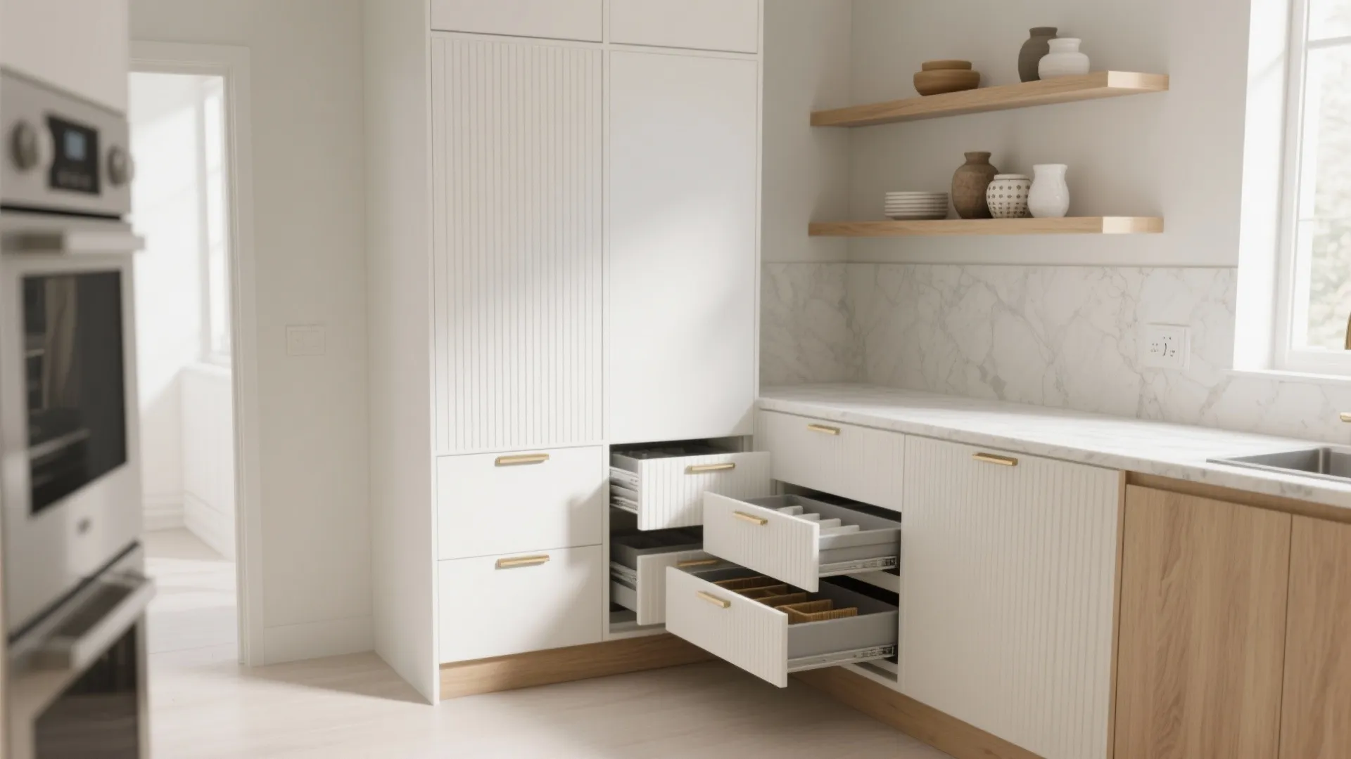 Minimalist Kitchen Storage