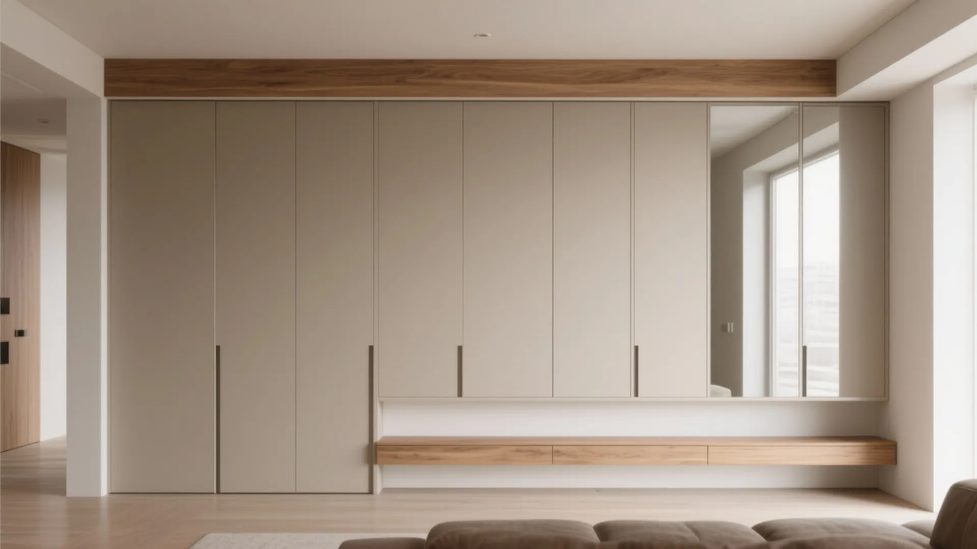 Minimalist storage that feels bespoke, not bulky