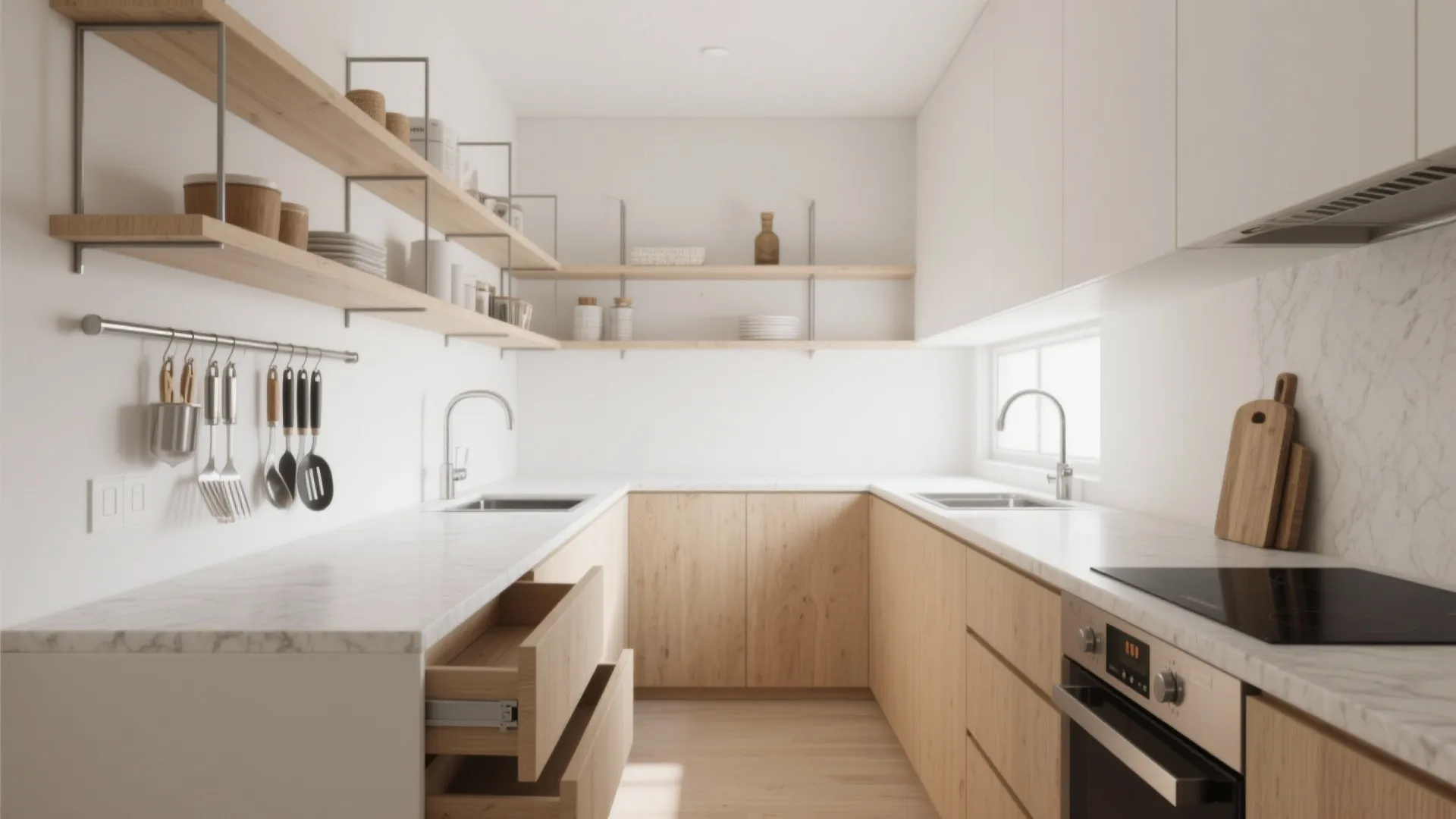 Minimalist Storage that Works Hard