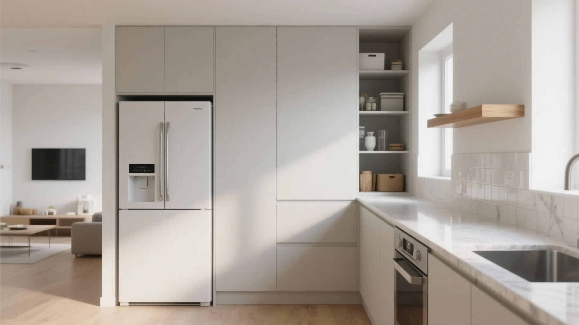 Minimalist Storage That Hides the Mess