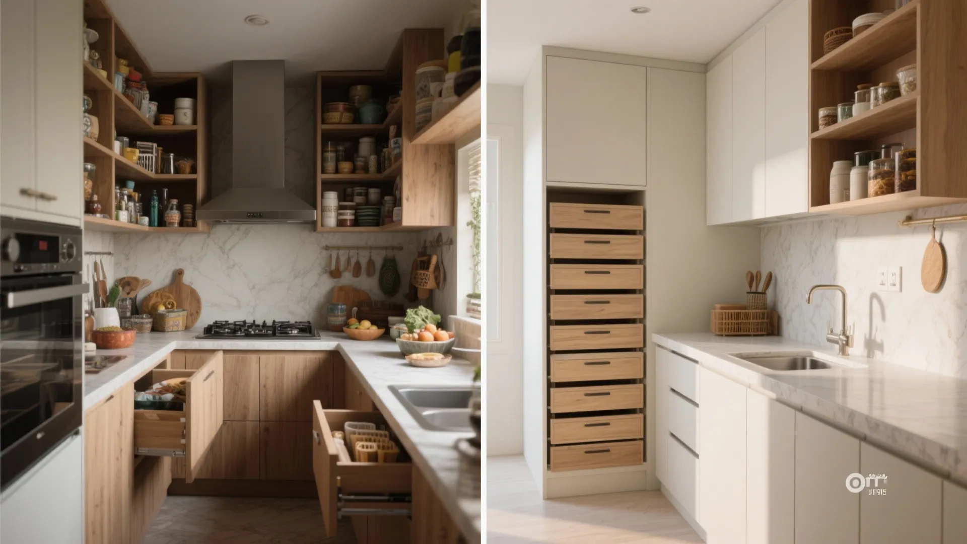 Minimalist Kitchen Storage