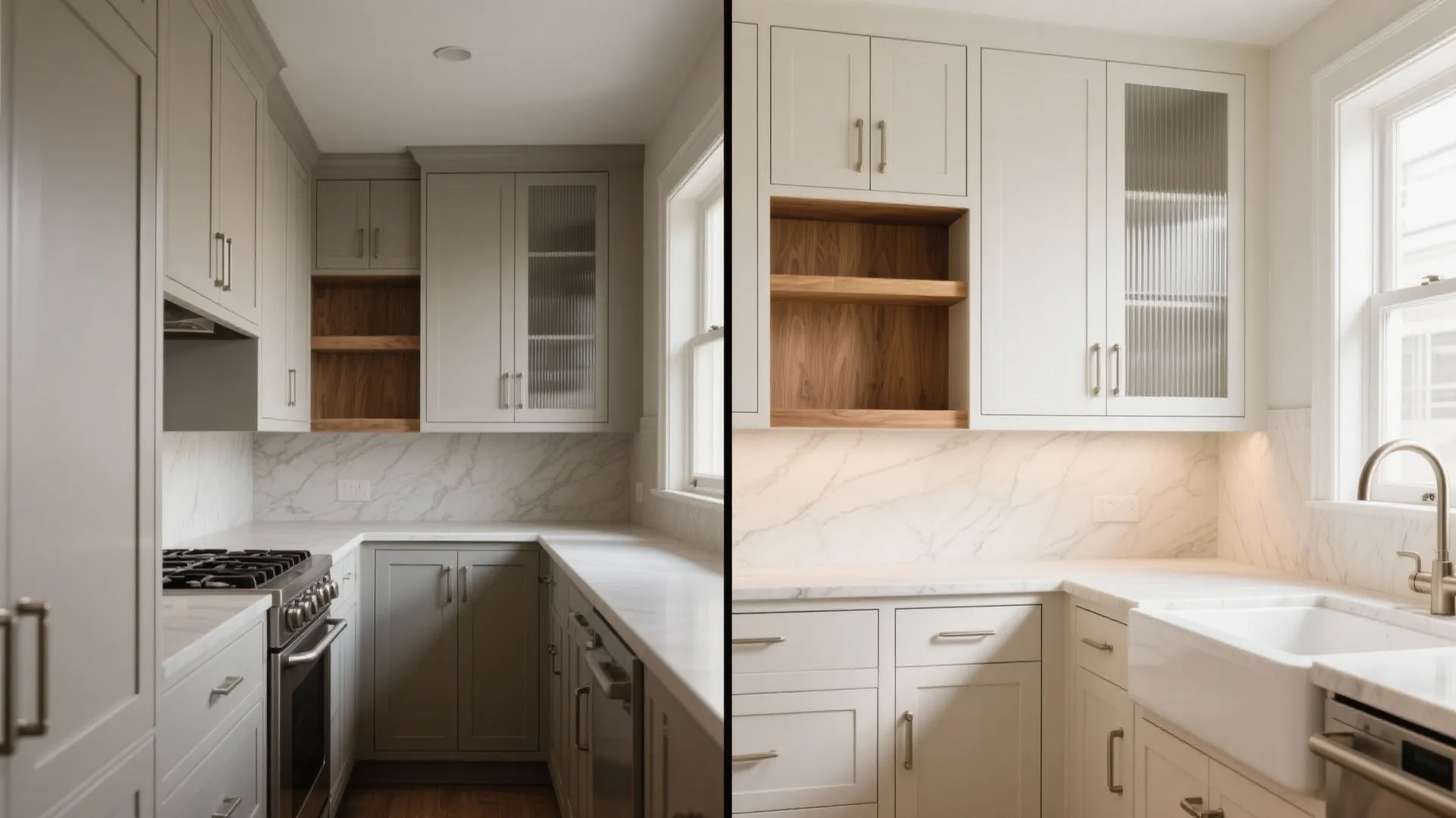 Minimalist storage that still feels luxurious