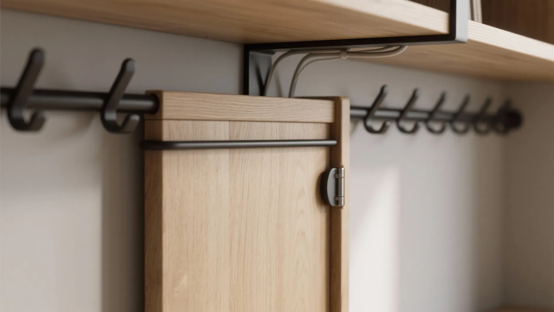 Minimalist study storage