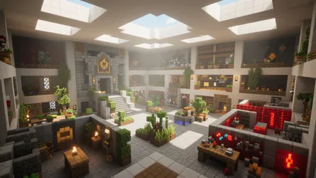 28x28 Minecraft Room Ideas