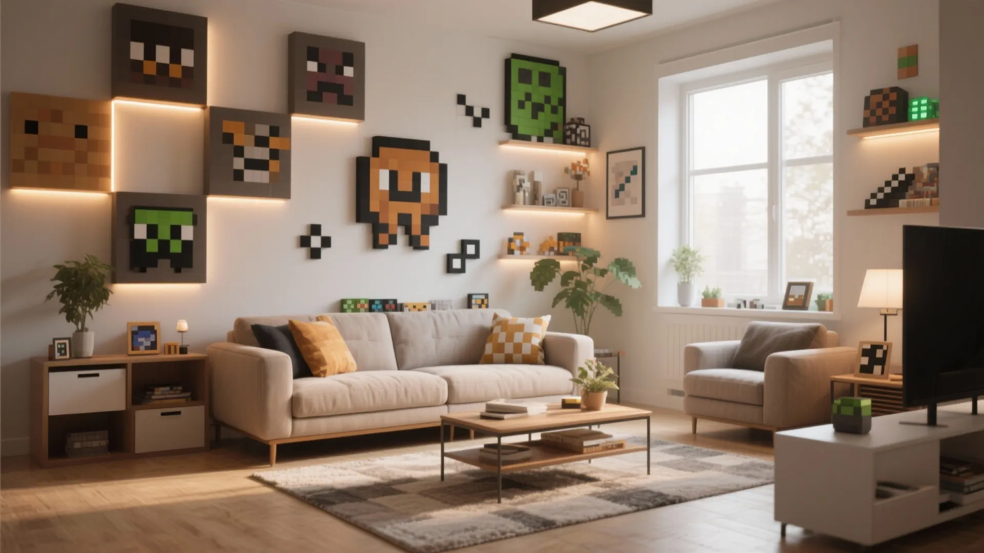 Creative Minecraft Wall Decor Ideas: Transform Your Space with Minecraft-Inspired Designs