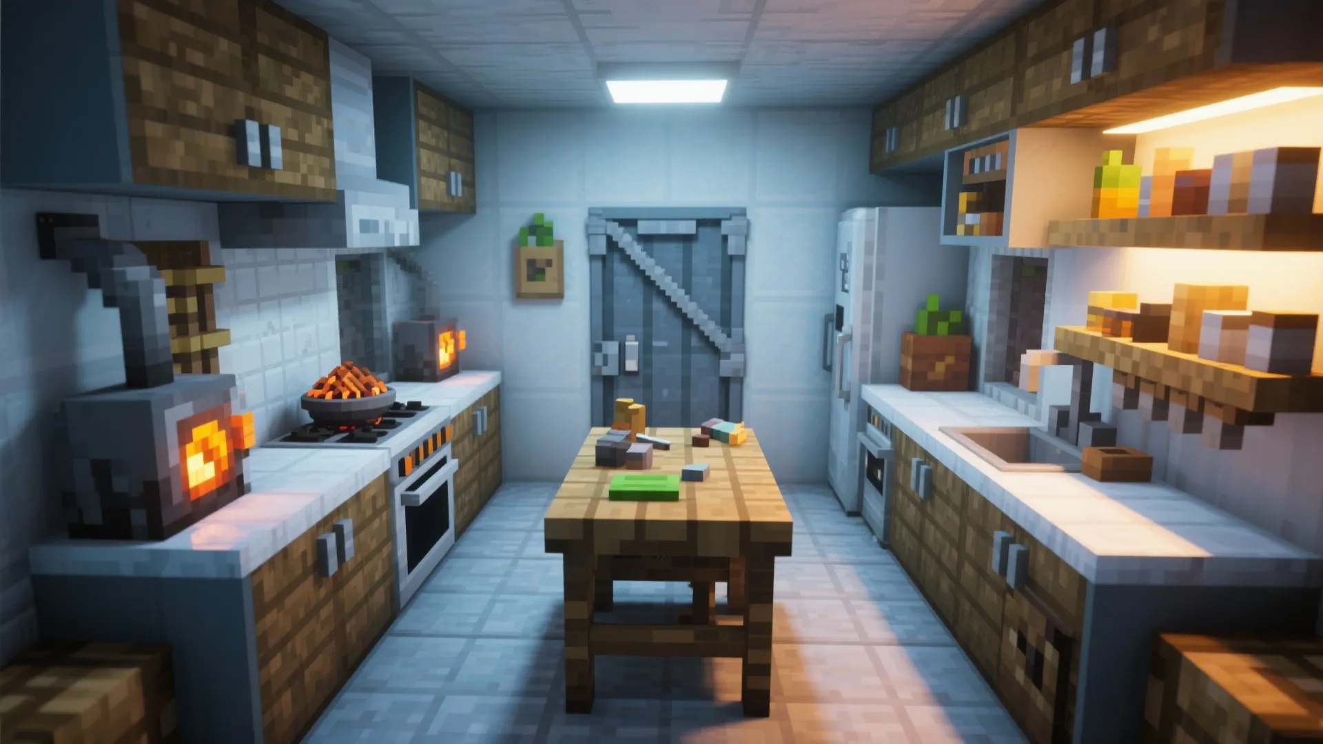 3. Compact Galley Kitchen