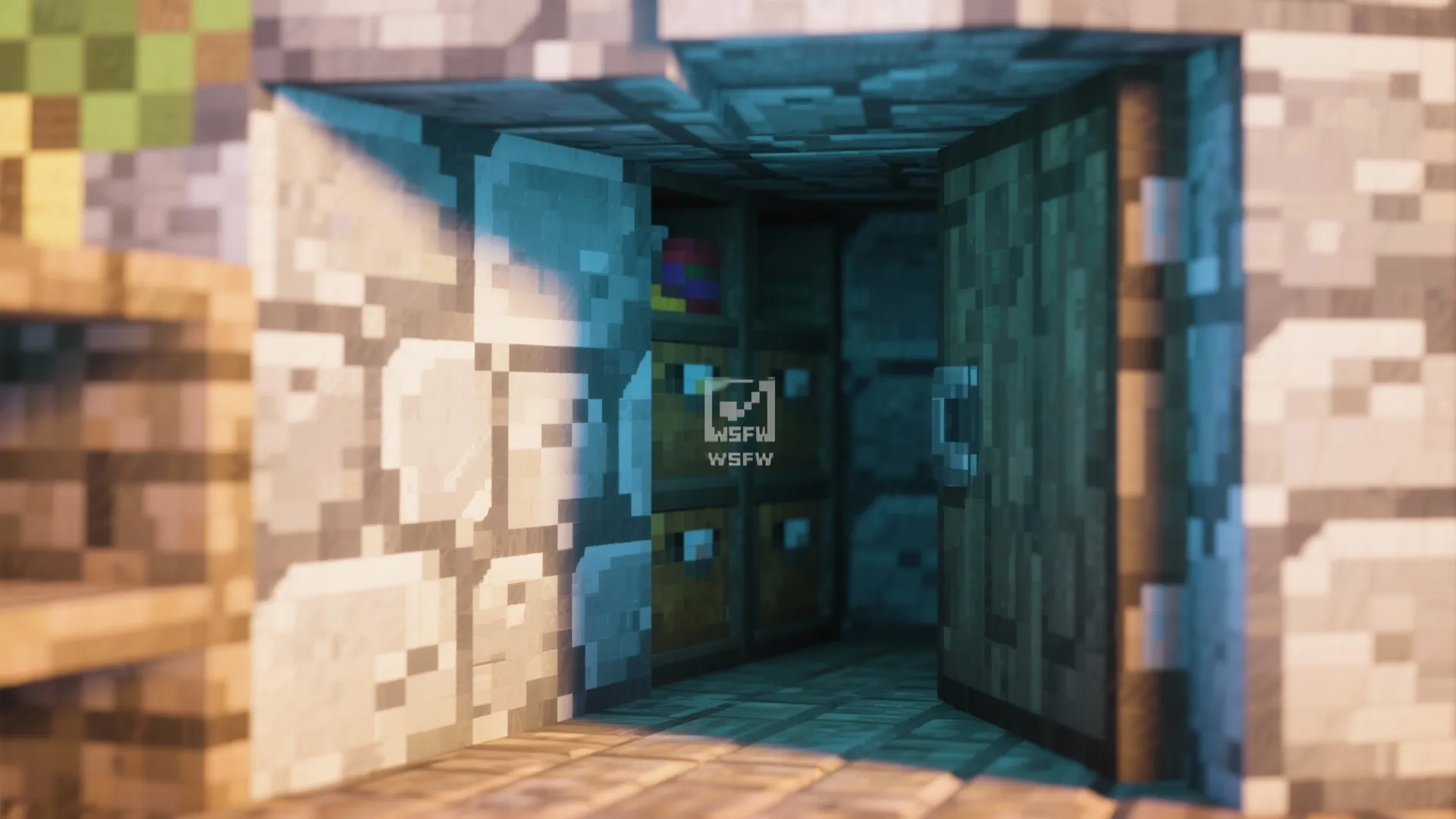 Tip 2: Hidden Storage Behind Walls