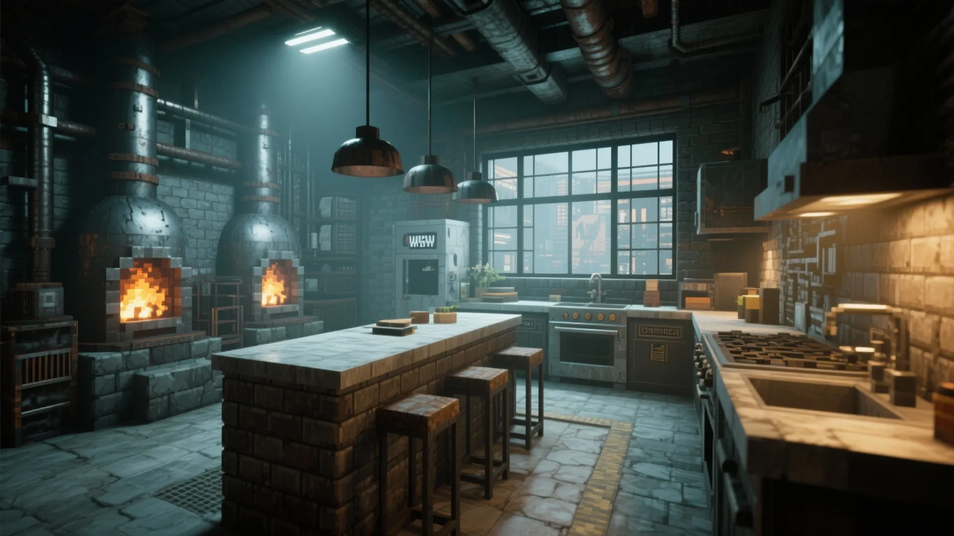 5. Industrial Loft Vibes