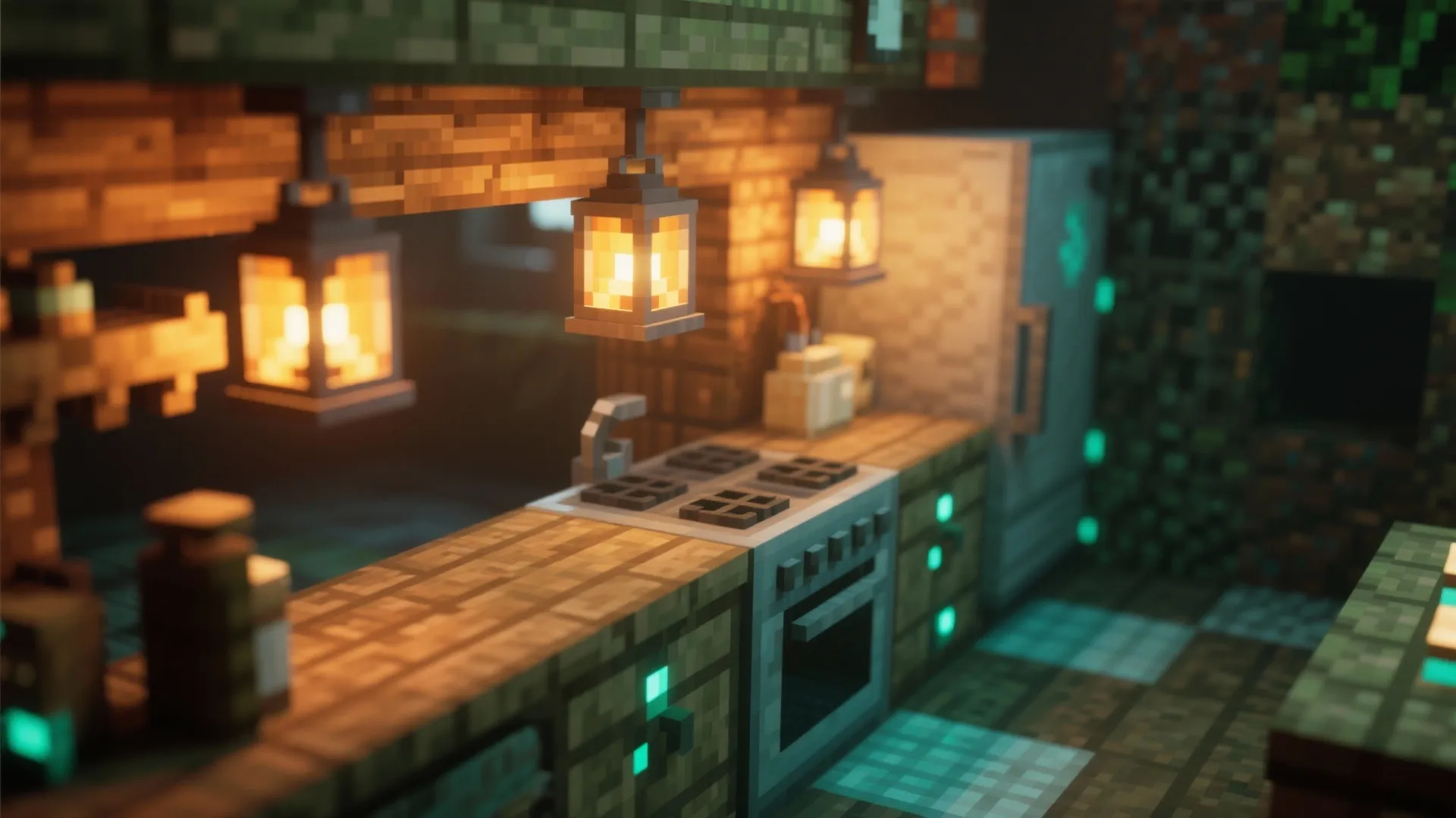 4. Cozy Lighting with Lanterns