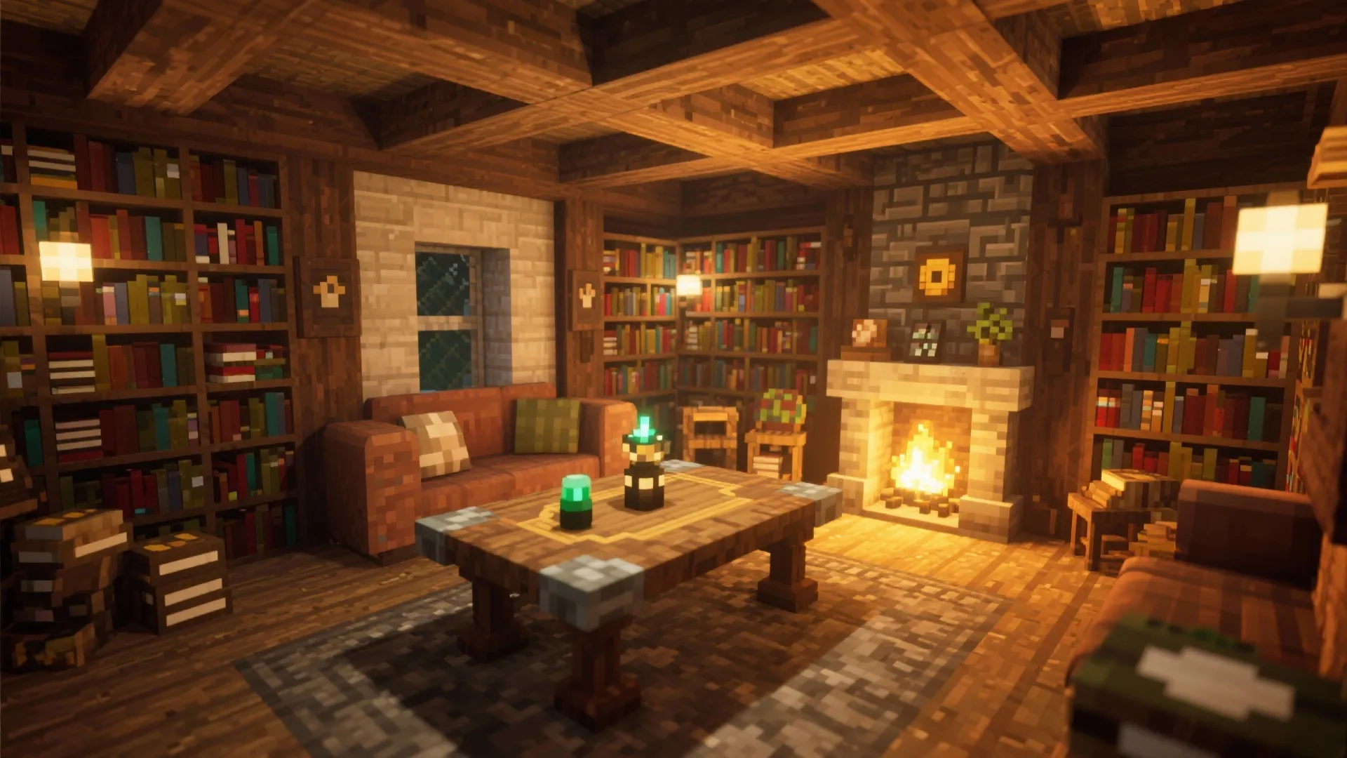 Library & Enchanting Chamber