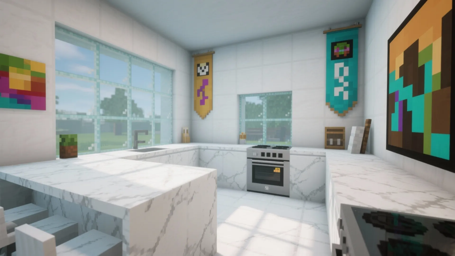 1. Modern Minimalist Kitchen