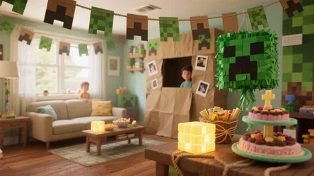 Minecraft DIY Party Decorations — 5 Ideas