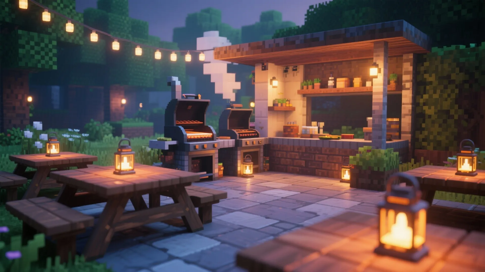 6. Outdoor Patio Kitchen