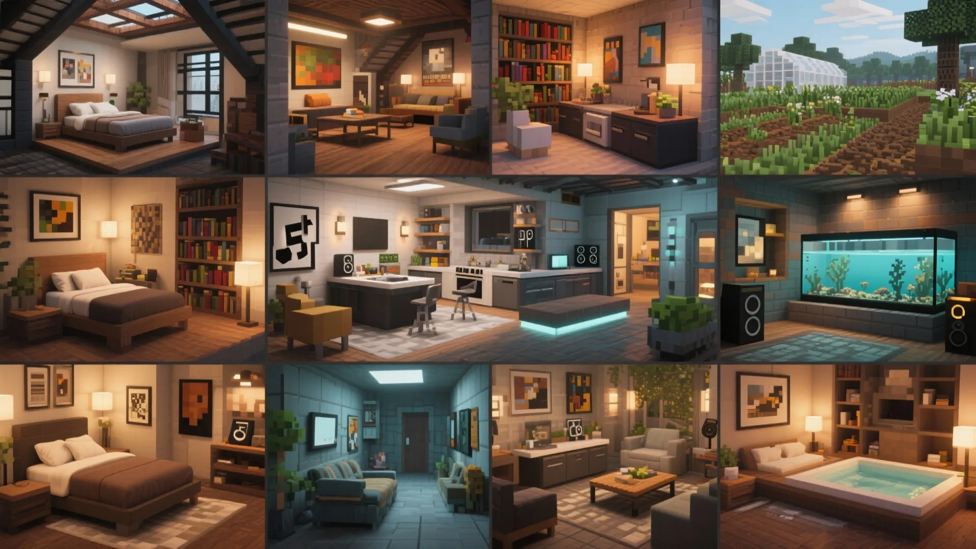 Ideas for rooms in minecraft: Explore creative room designs to enhance your Minecraft experience