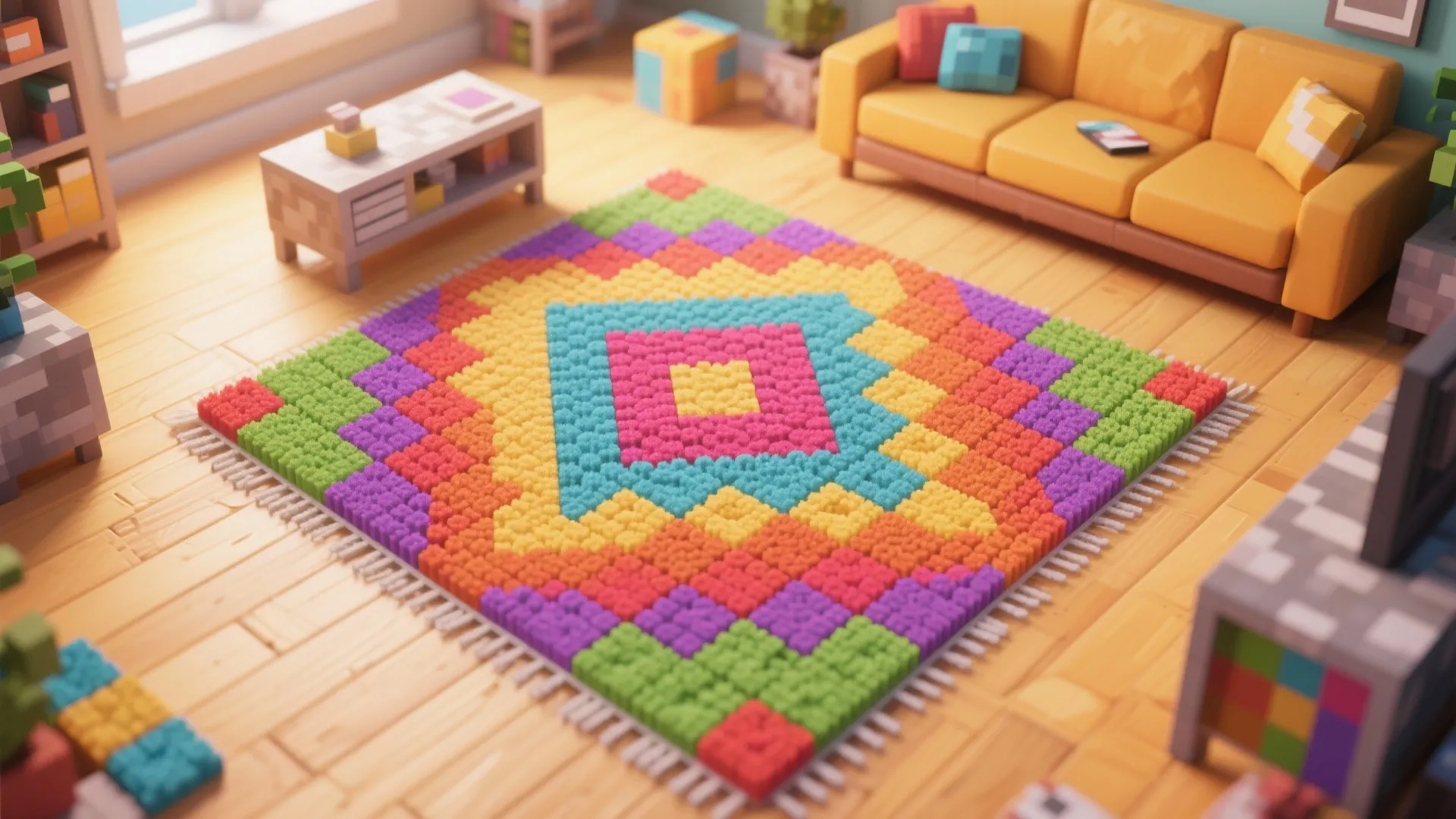 Statement Rug Pattern