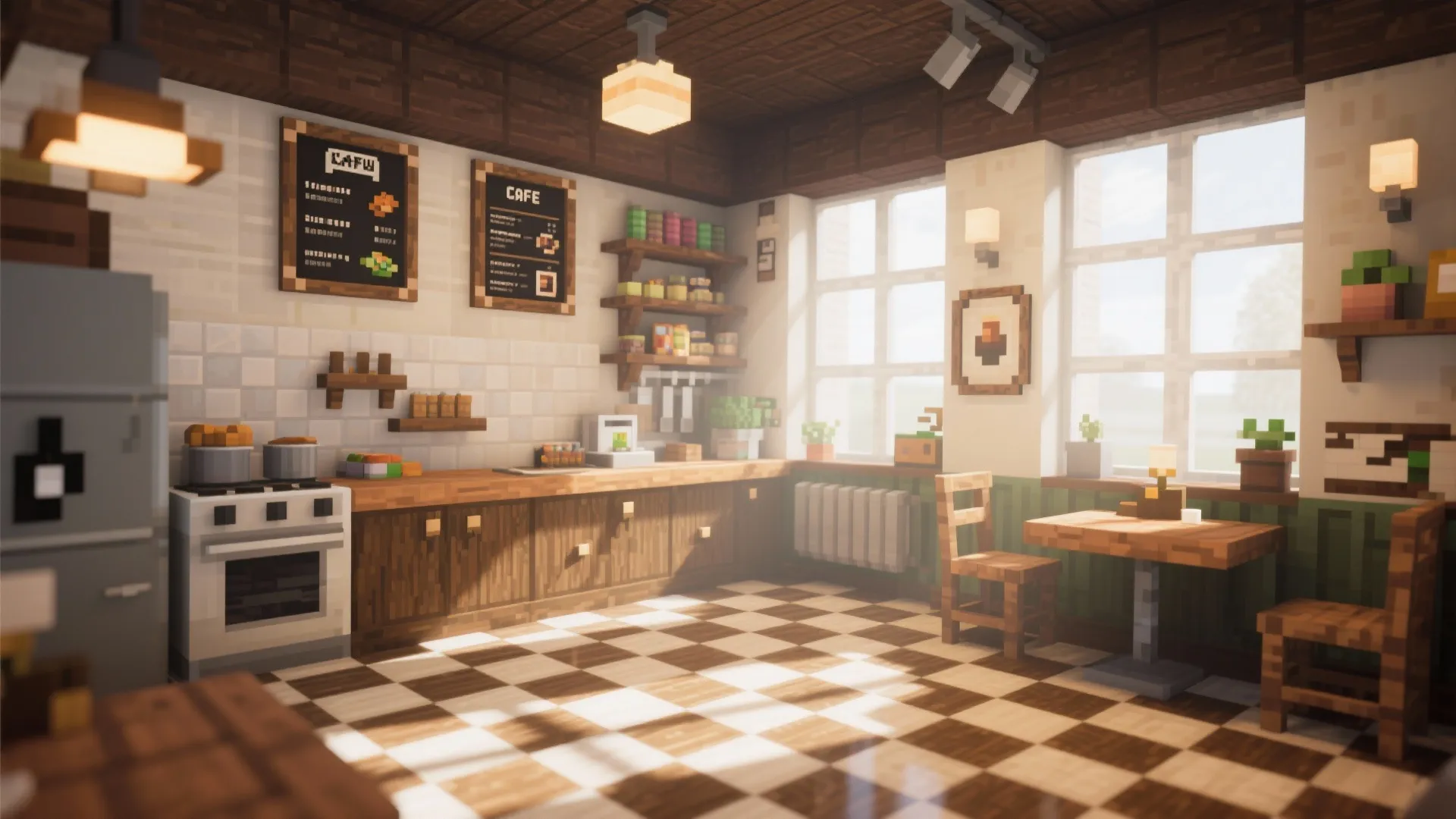 10. Vintage Café Style