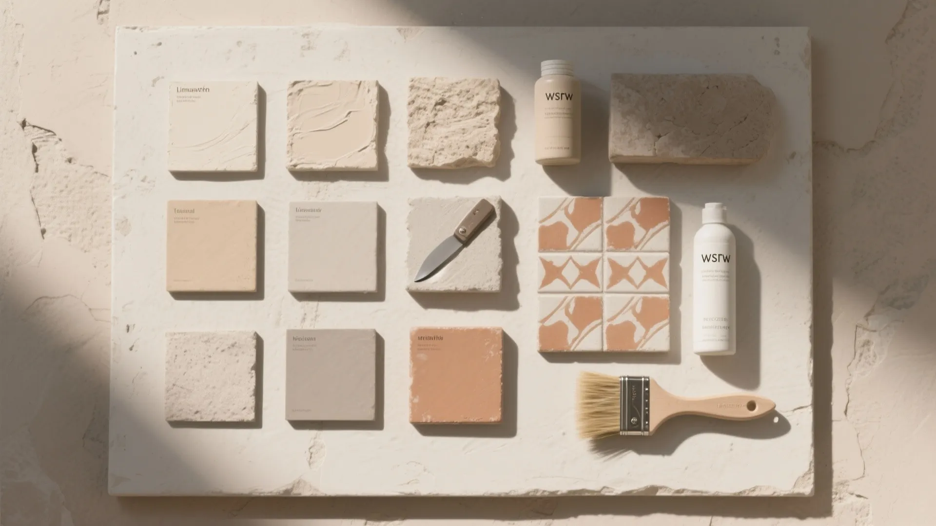 Textured Mineral Finish Wall