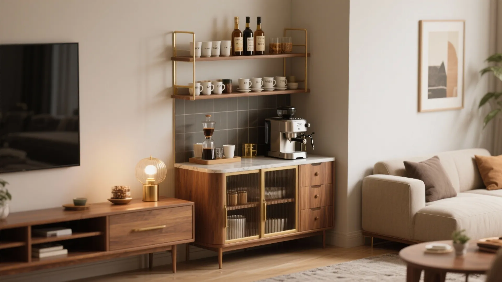 10. Mini Bar or Coffee Station
