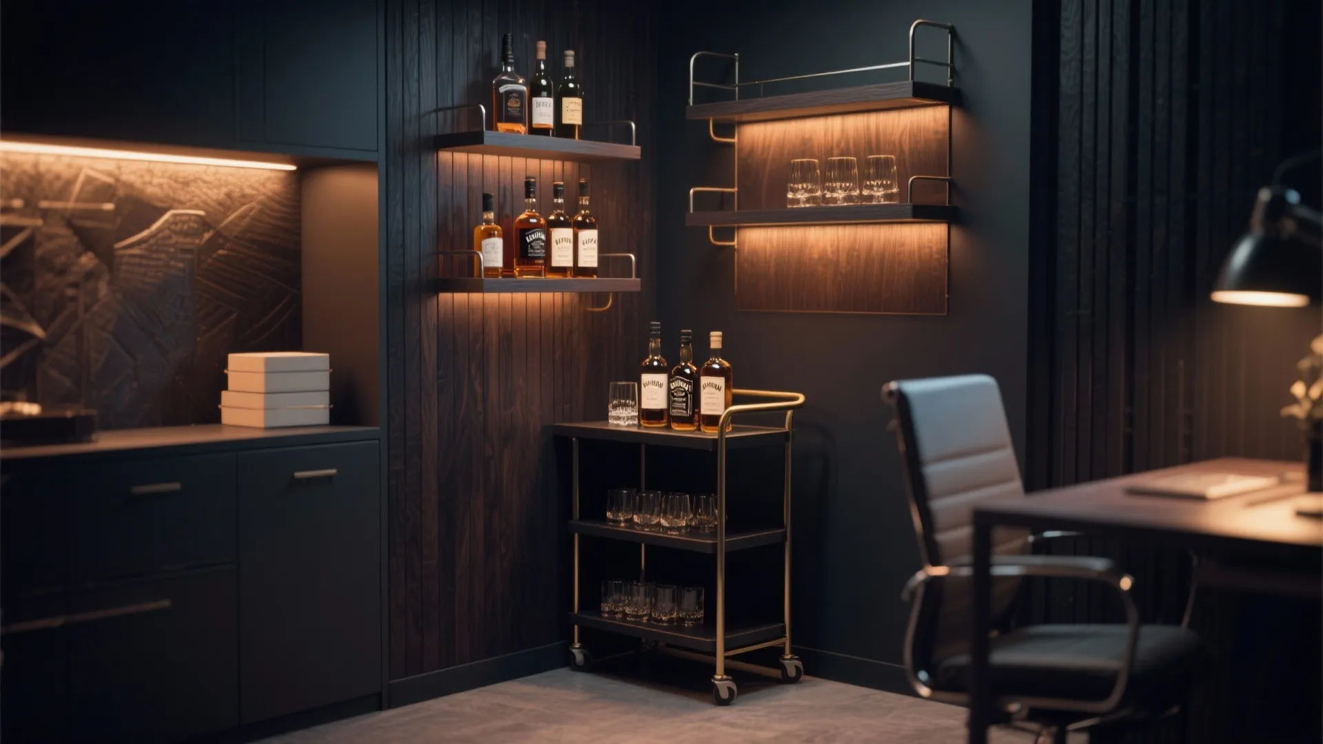 10. Mini Bar Corner