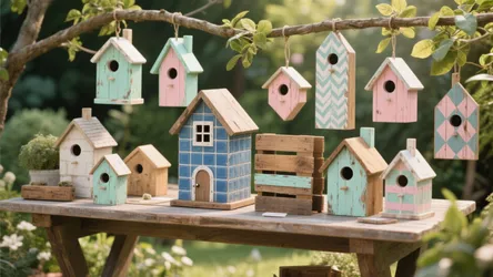 Wood Bird Houses to Paint: 5 Creative Ideas