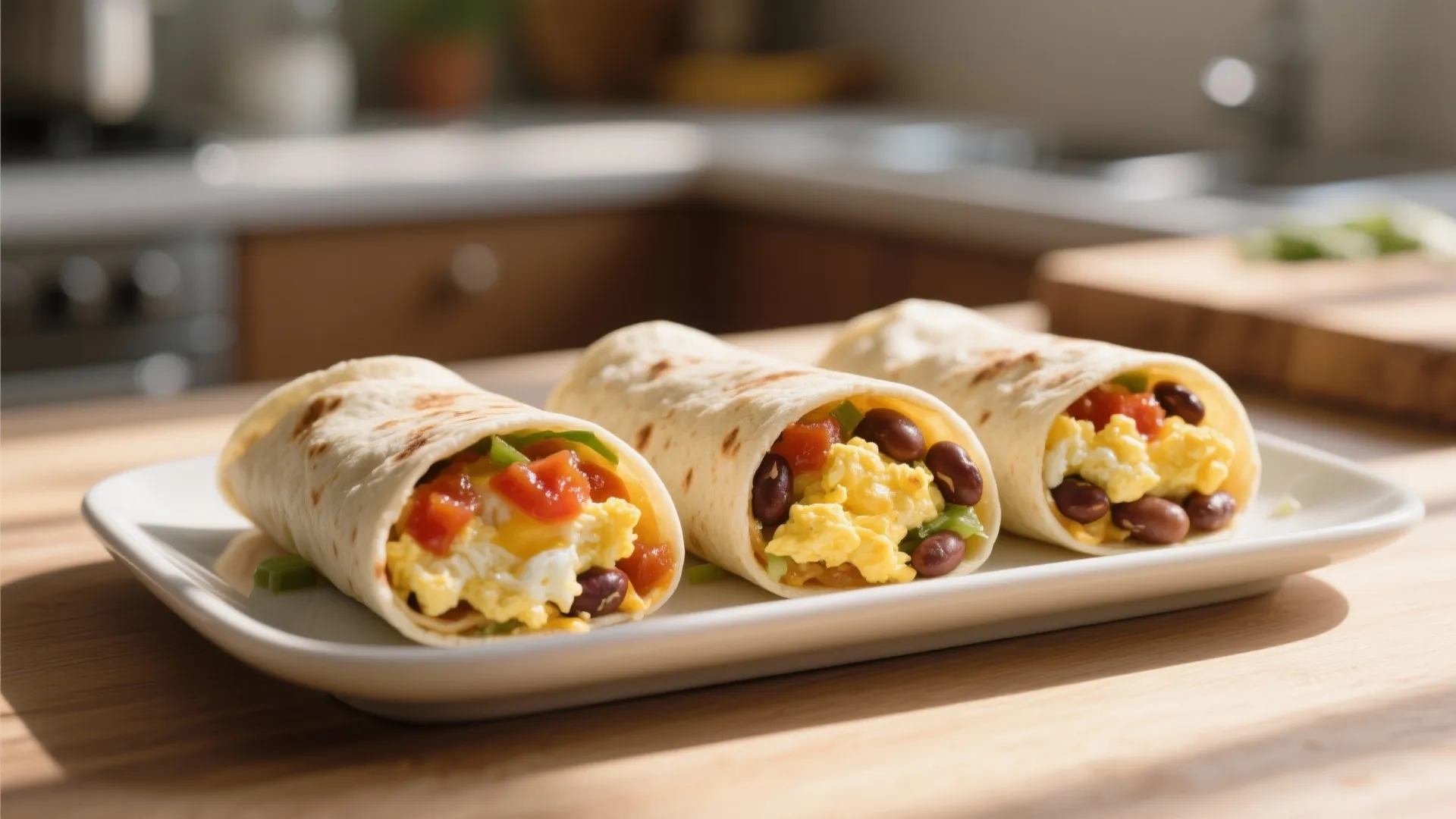 6. Mini Breakfast Burritos
