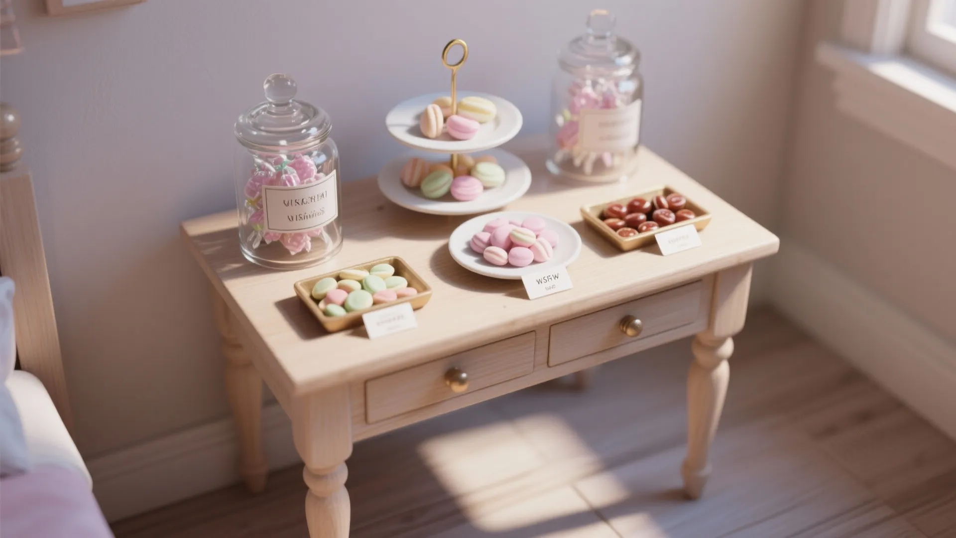 3. Mini Candy Buffet Display
