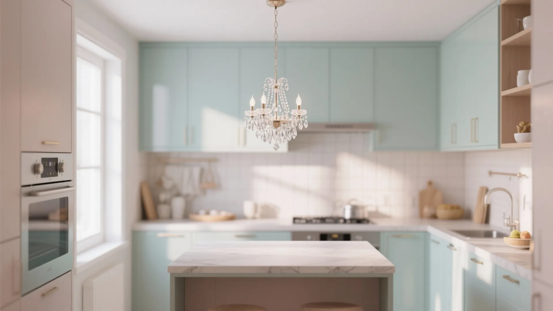 10. Statement Mini-Chandelier