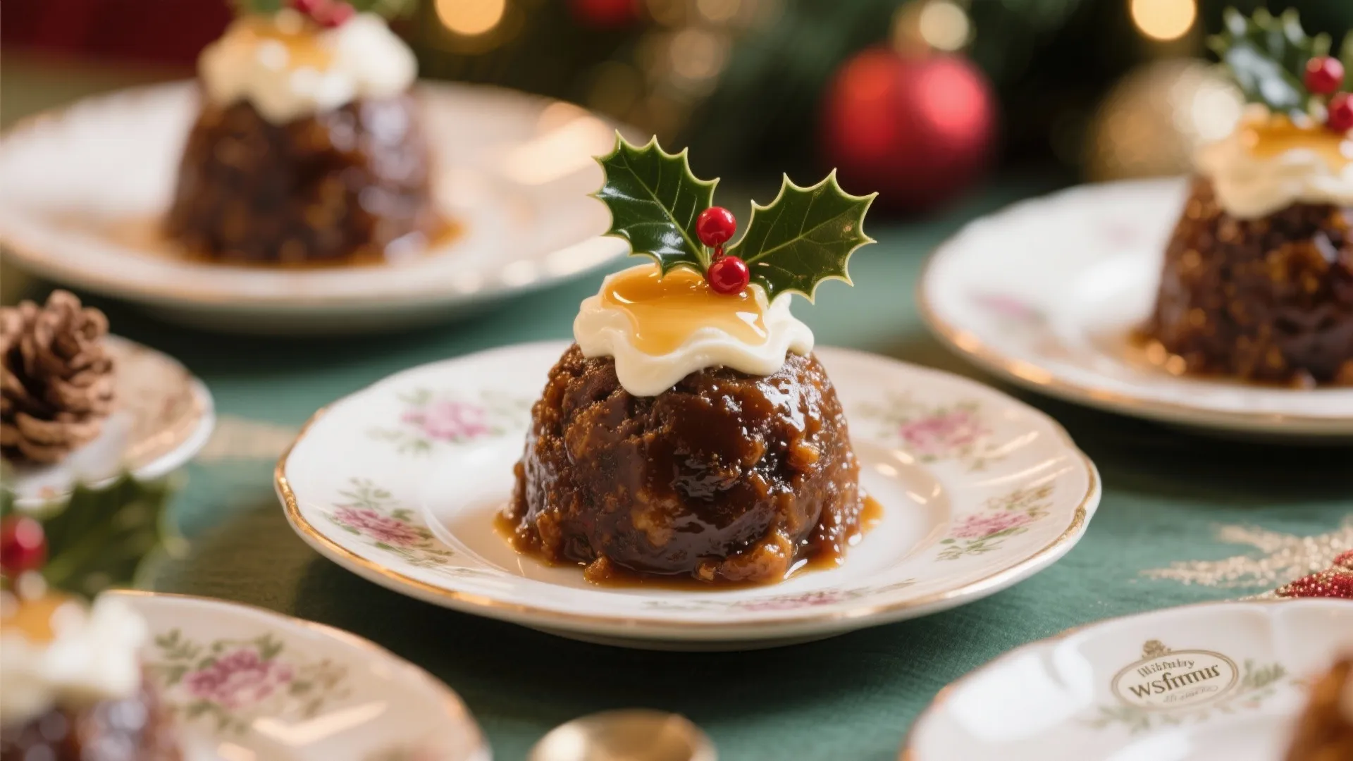 10. Mini Christmas Puddings