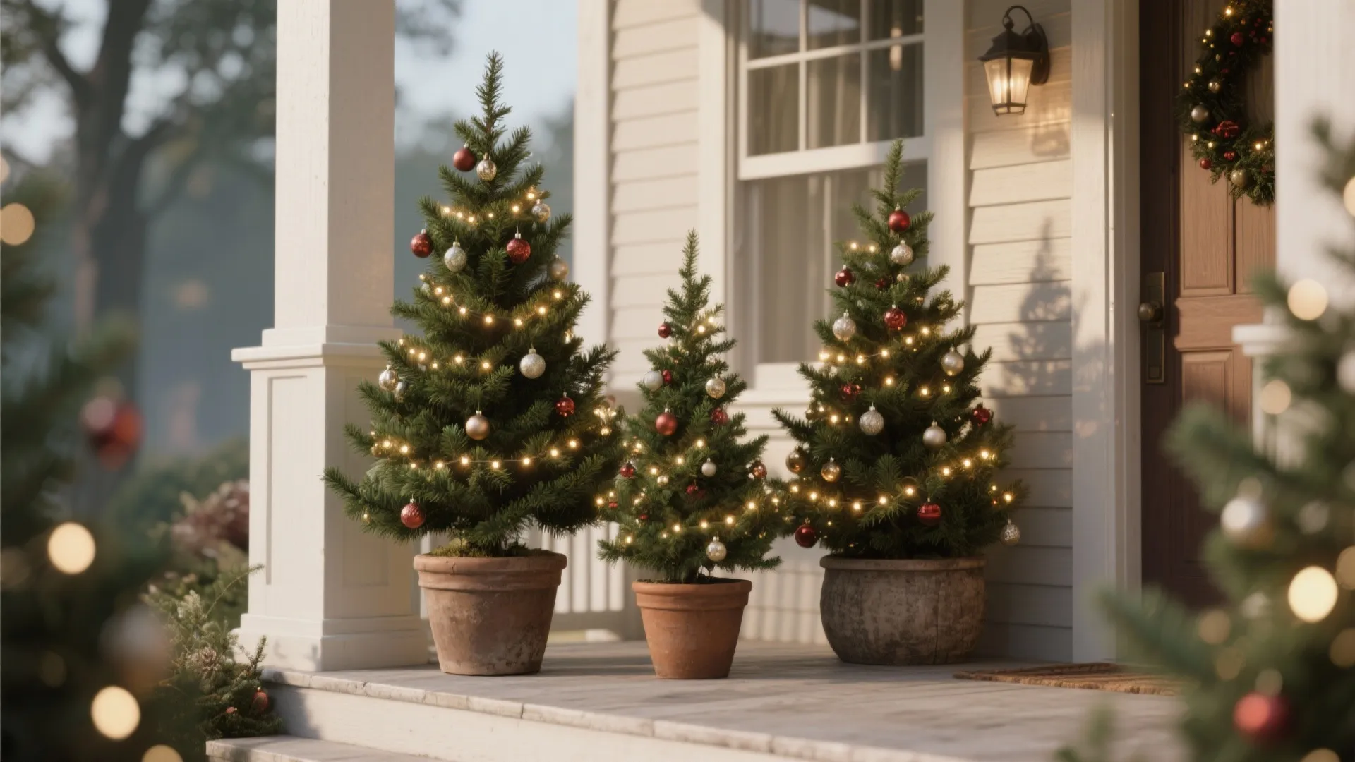 2. Mini Christmas Tree Cluster