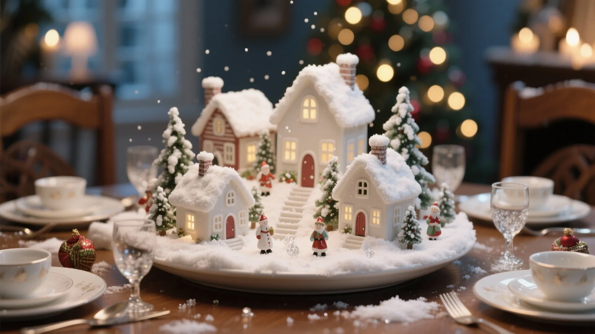 Tip 3: Mini Christmas Village