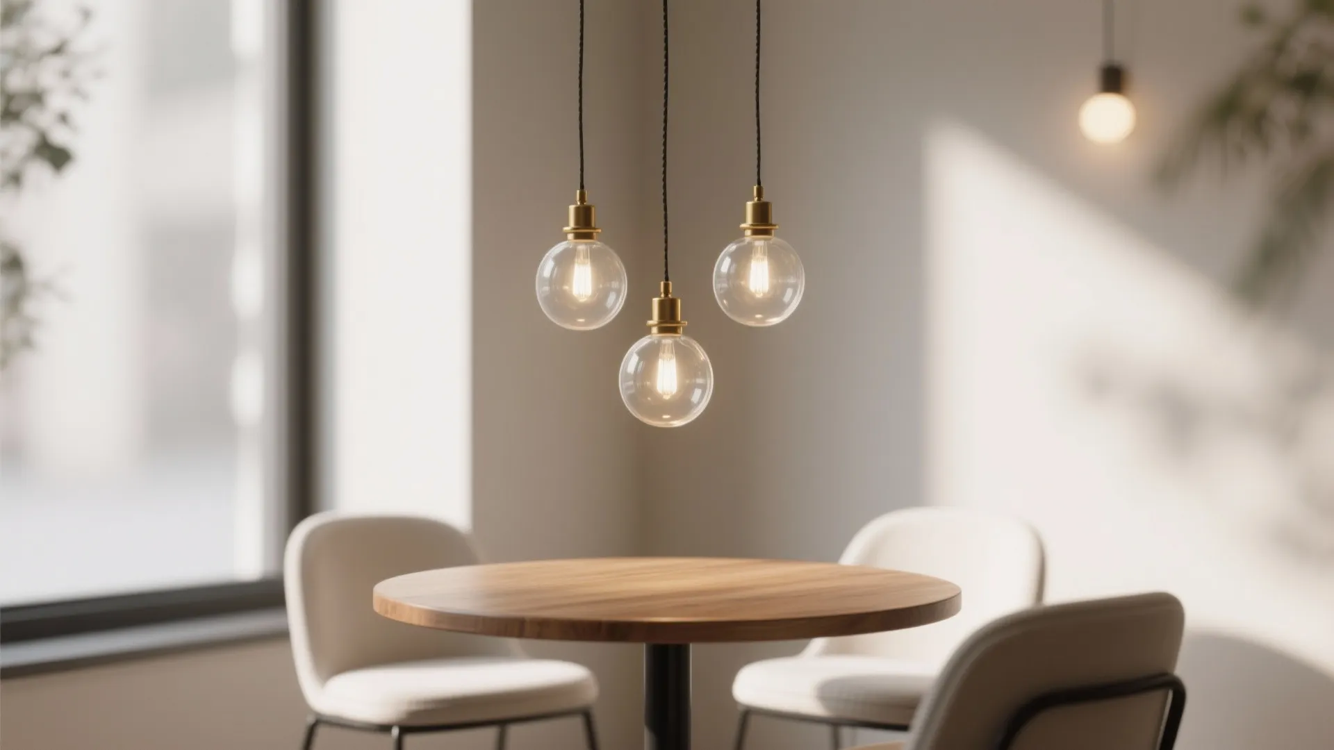 Cluster of Mini Pendants (But Keep It Calm)