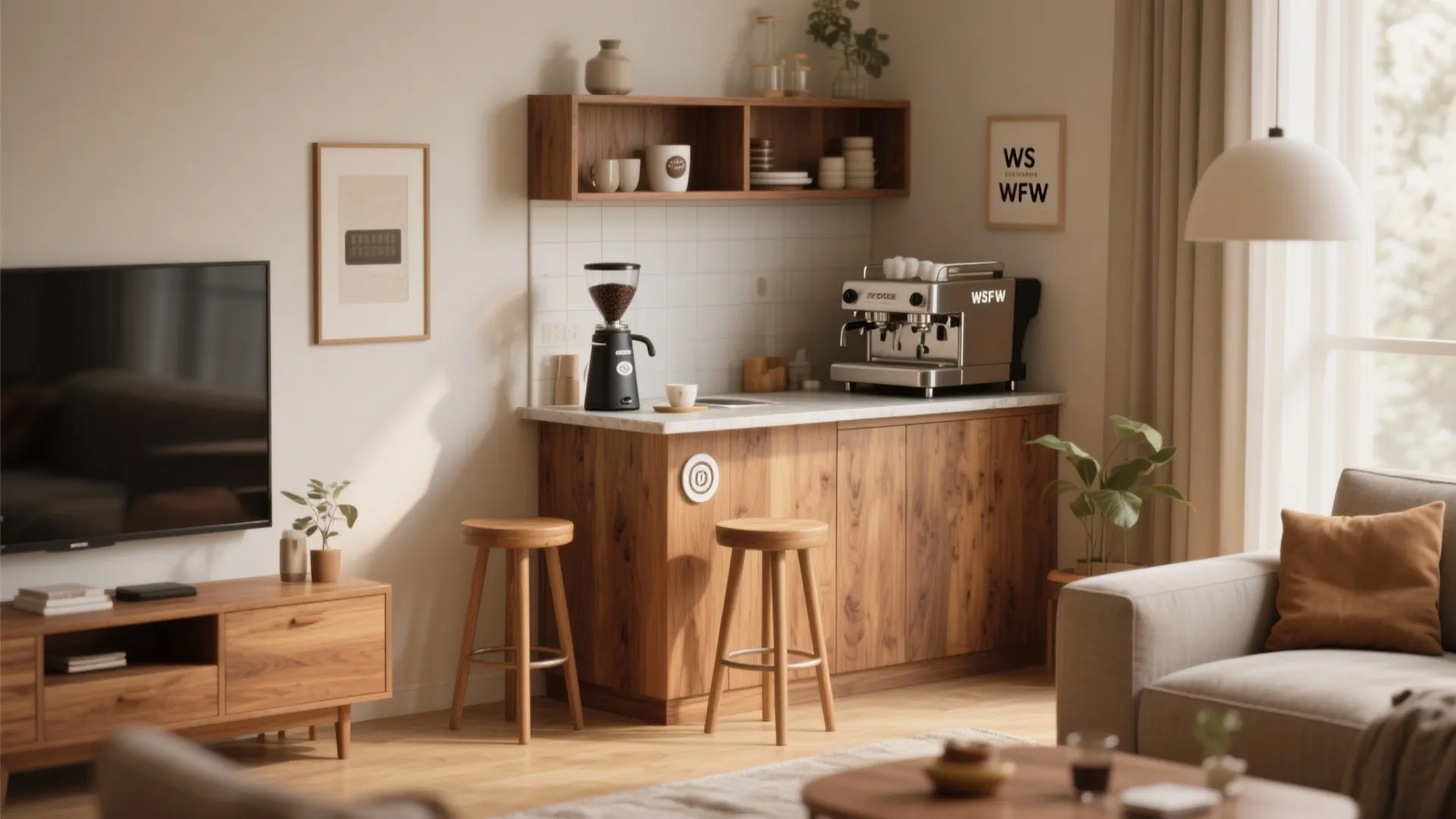 Idea 2: Mini Coffee Corner