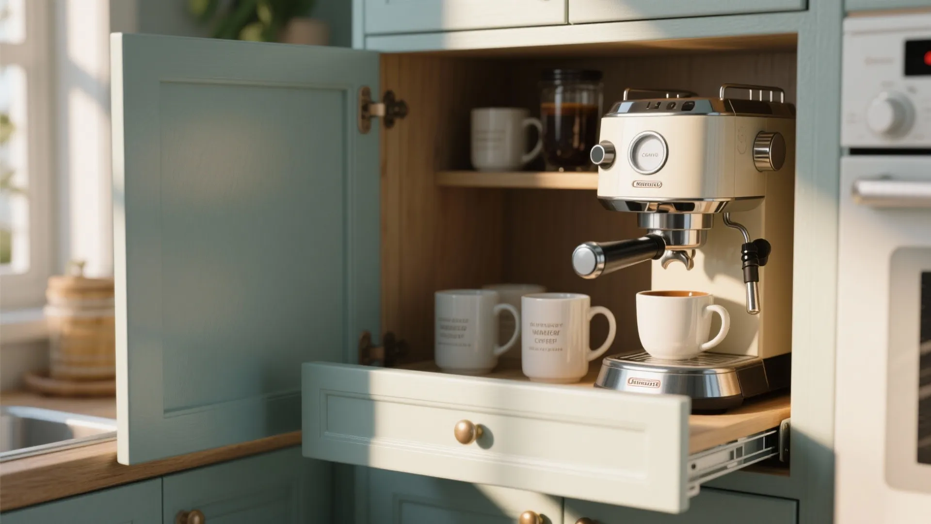 10. Upgrade with a mini coffee station