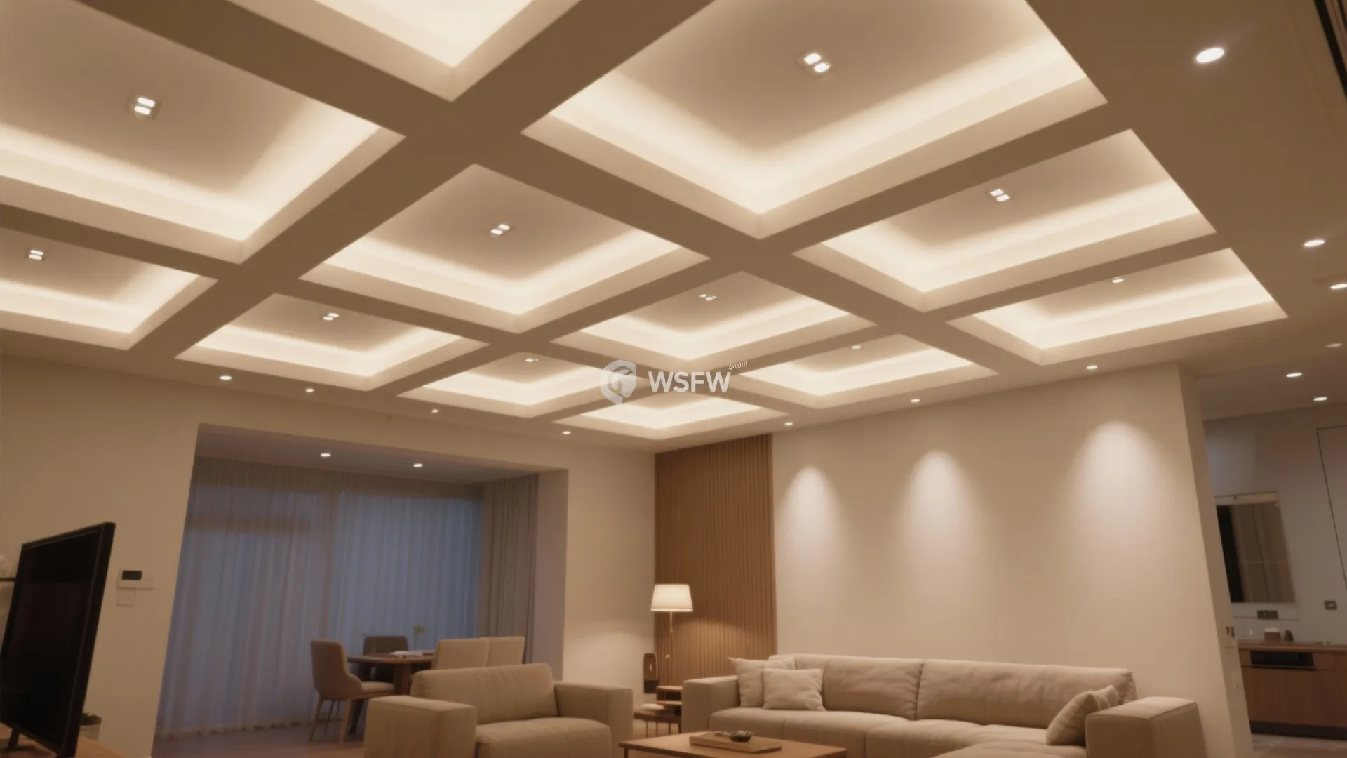 Idea 3: Mini Coffers for Depth (Without the Bulk)