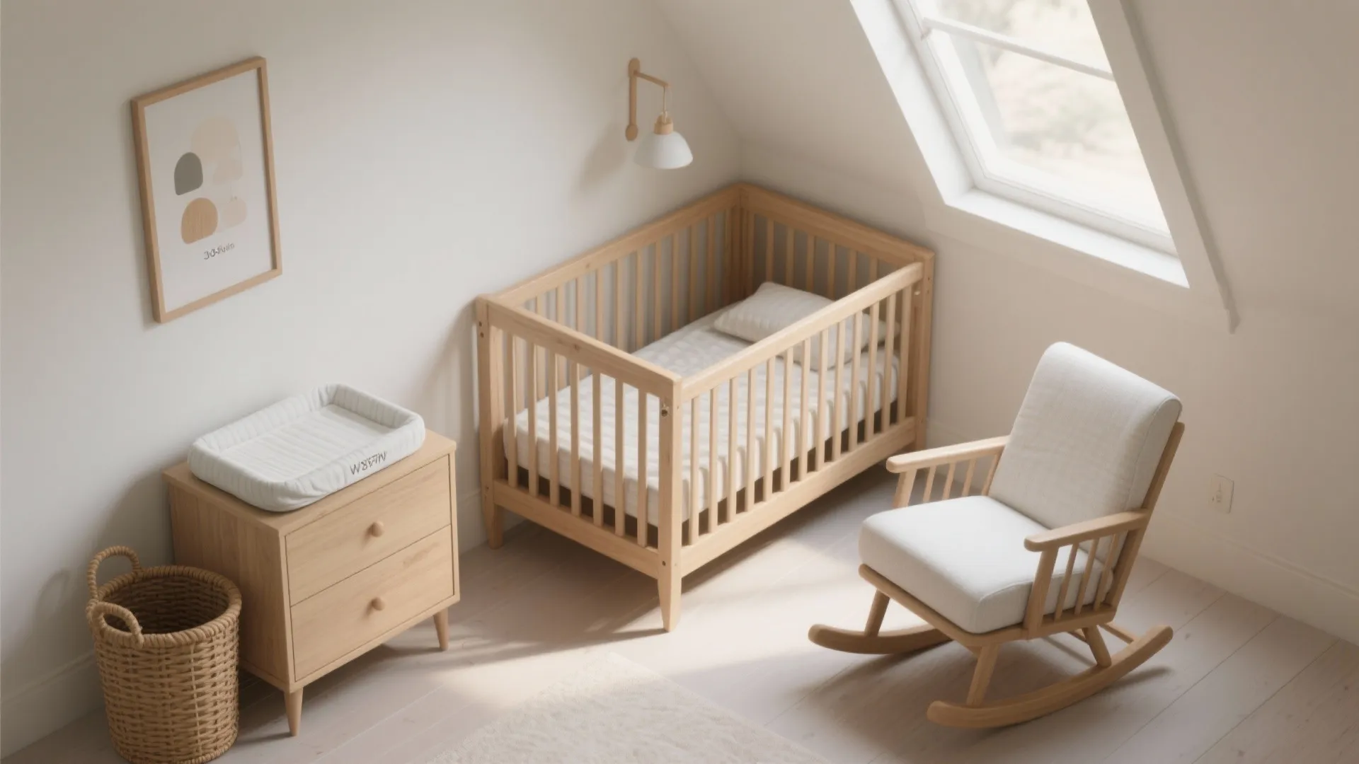 Mini Crib + Dresser Combo for Tiny Footprints
