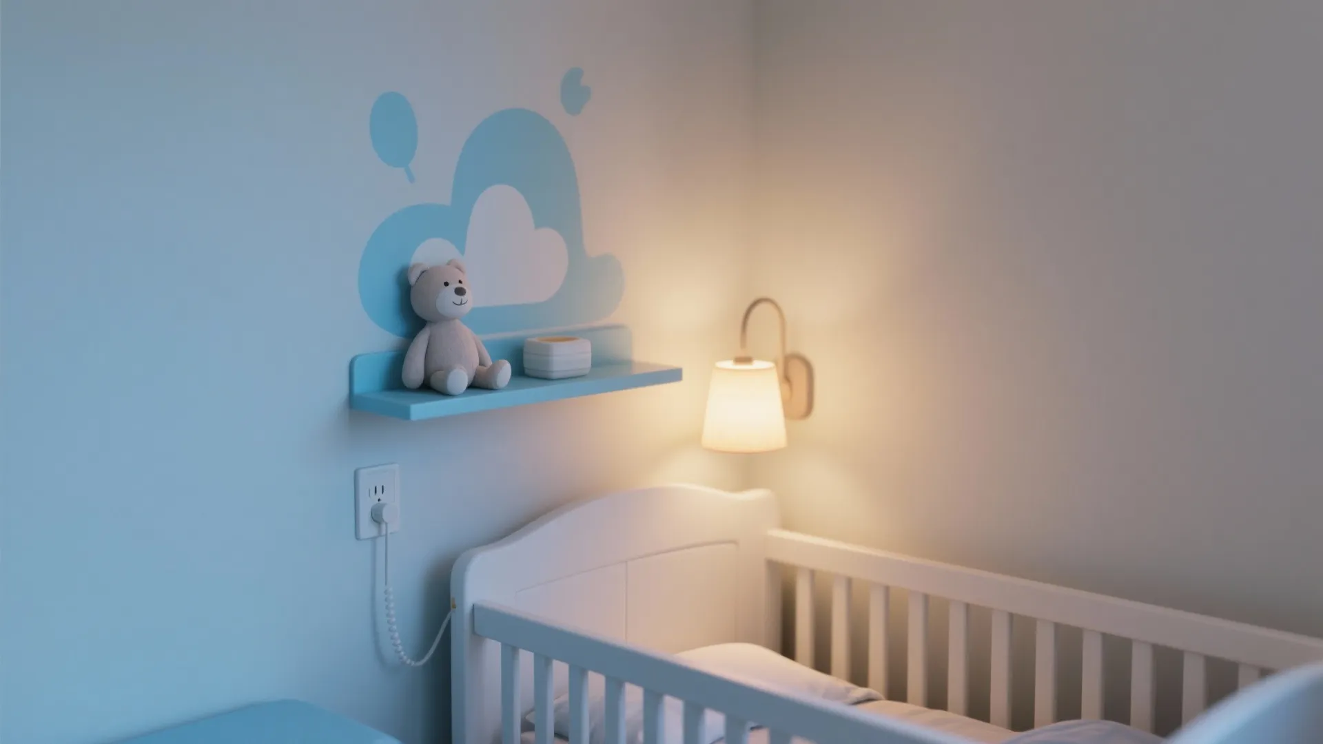 Mini Welcome Nook by the Crib