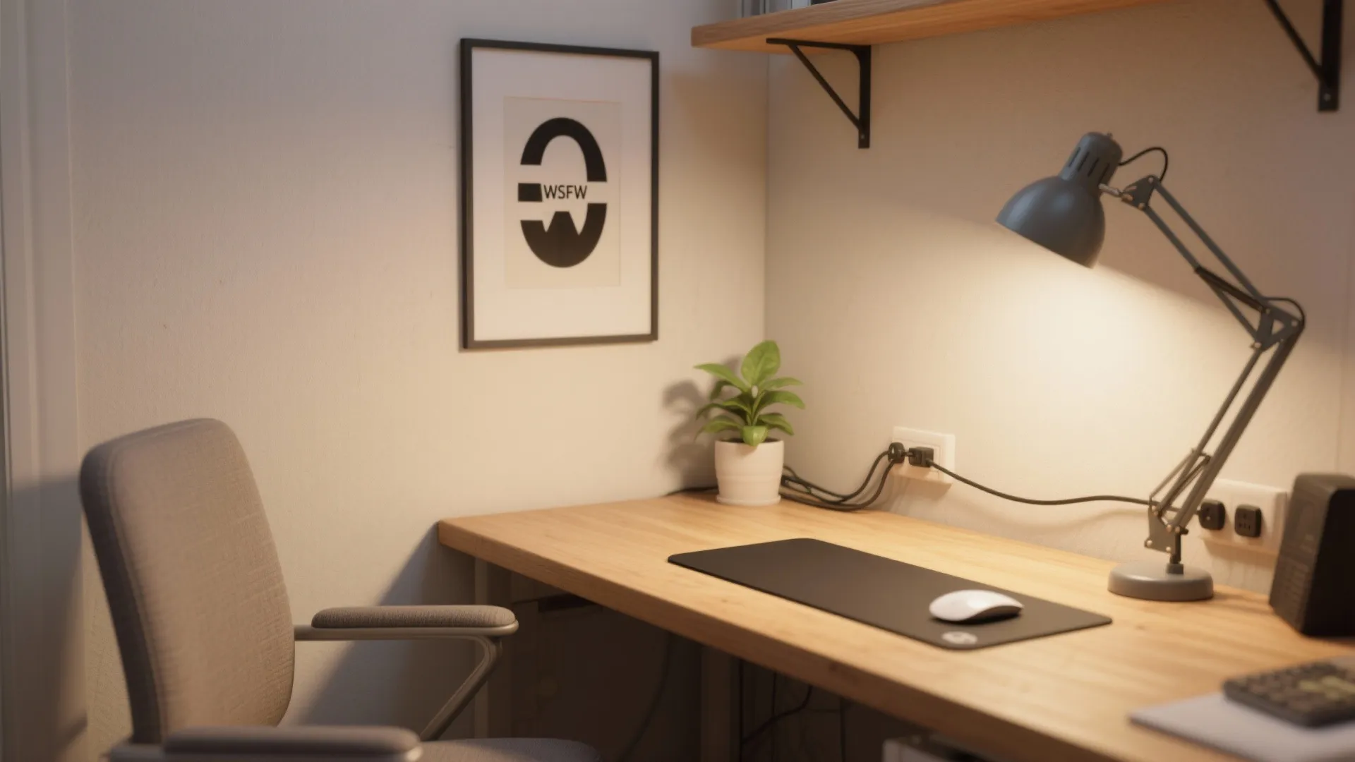 2. The Mini-Desk Makeover