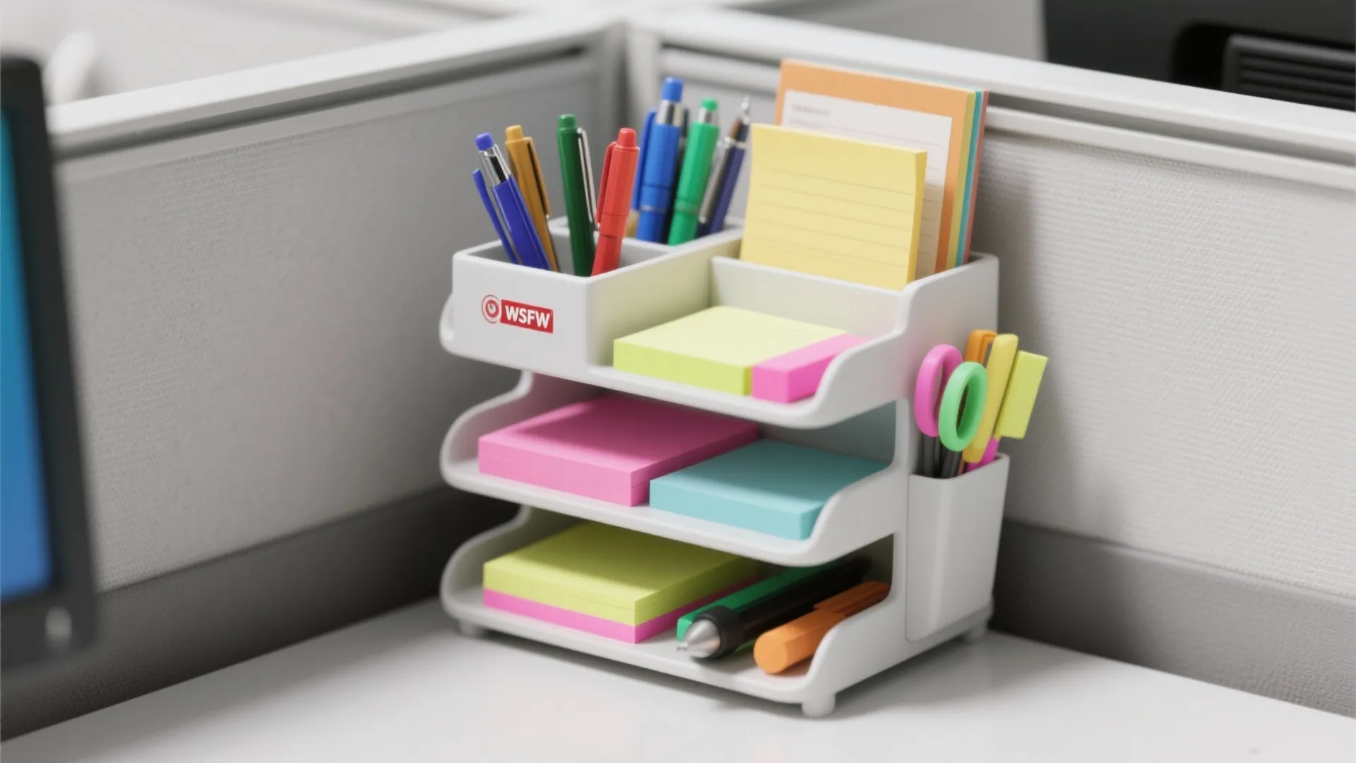6. Try a Mini Desk Organizer