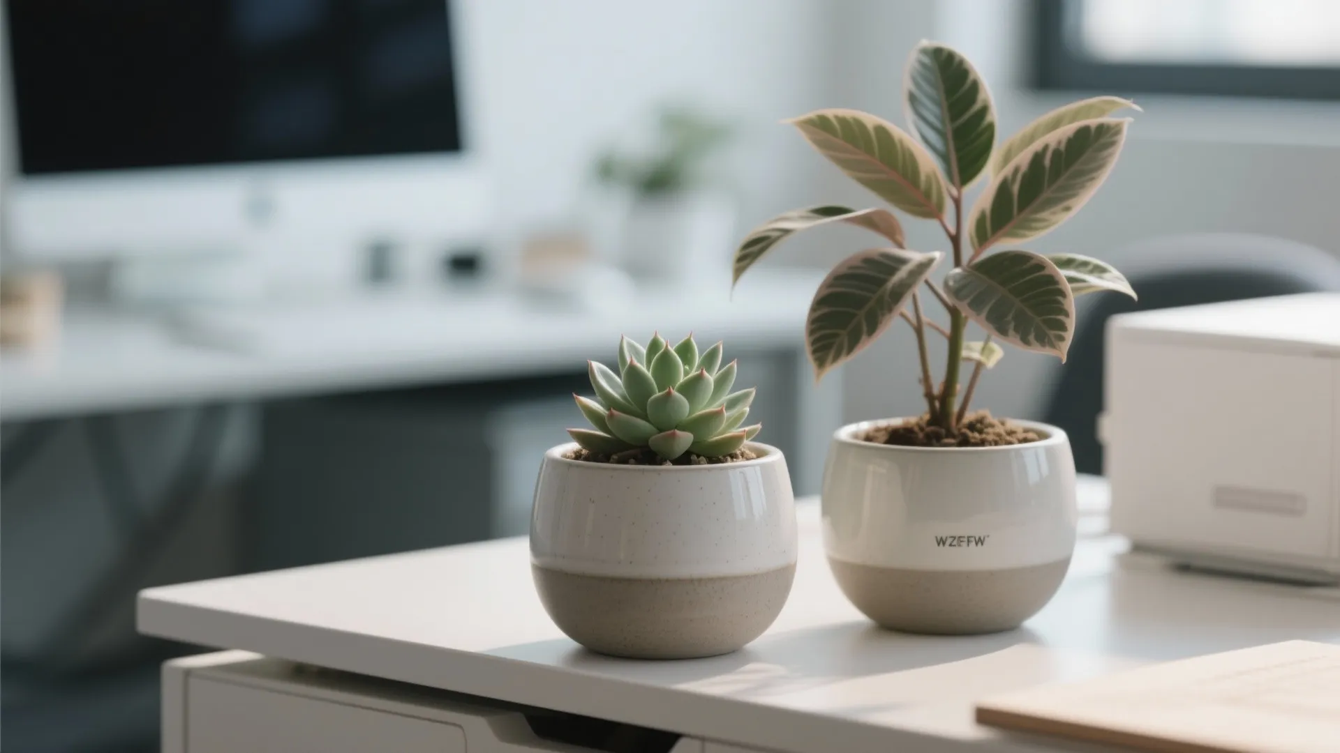 5. Mini Desk Plants