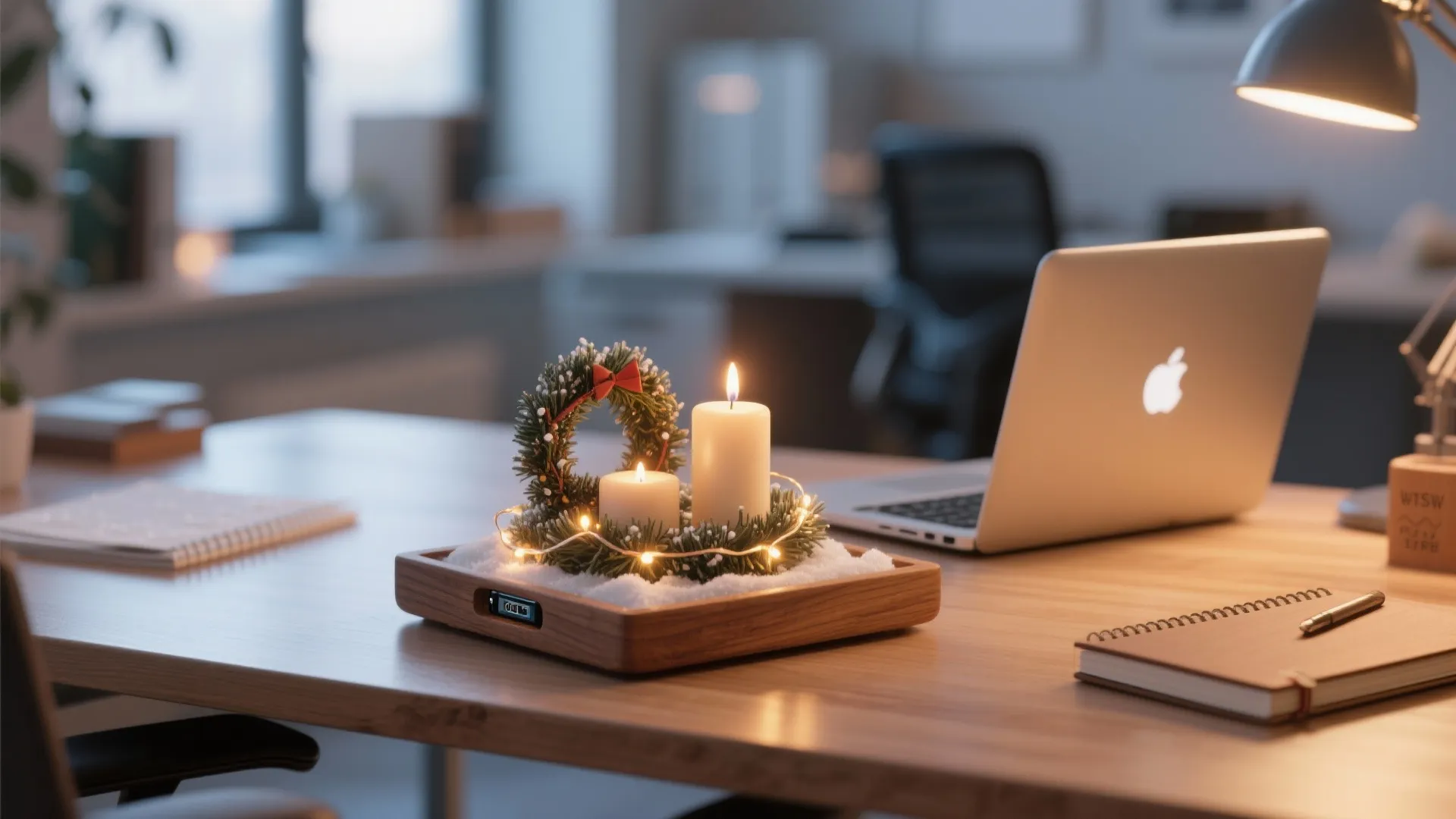 Christmas Office Decorating Ideas: 5 Festive Tips: Creative, compact and practical ways to deck your office for the holidays