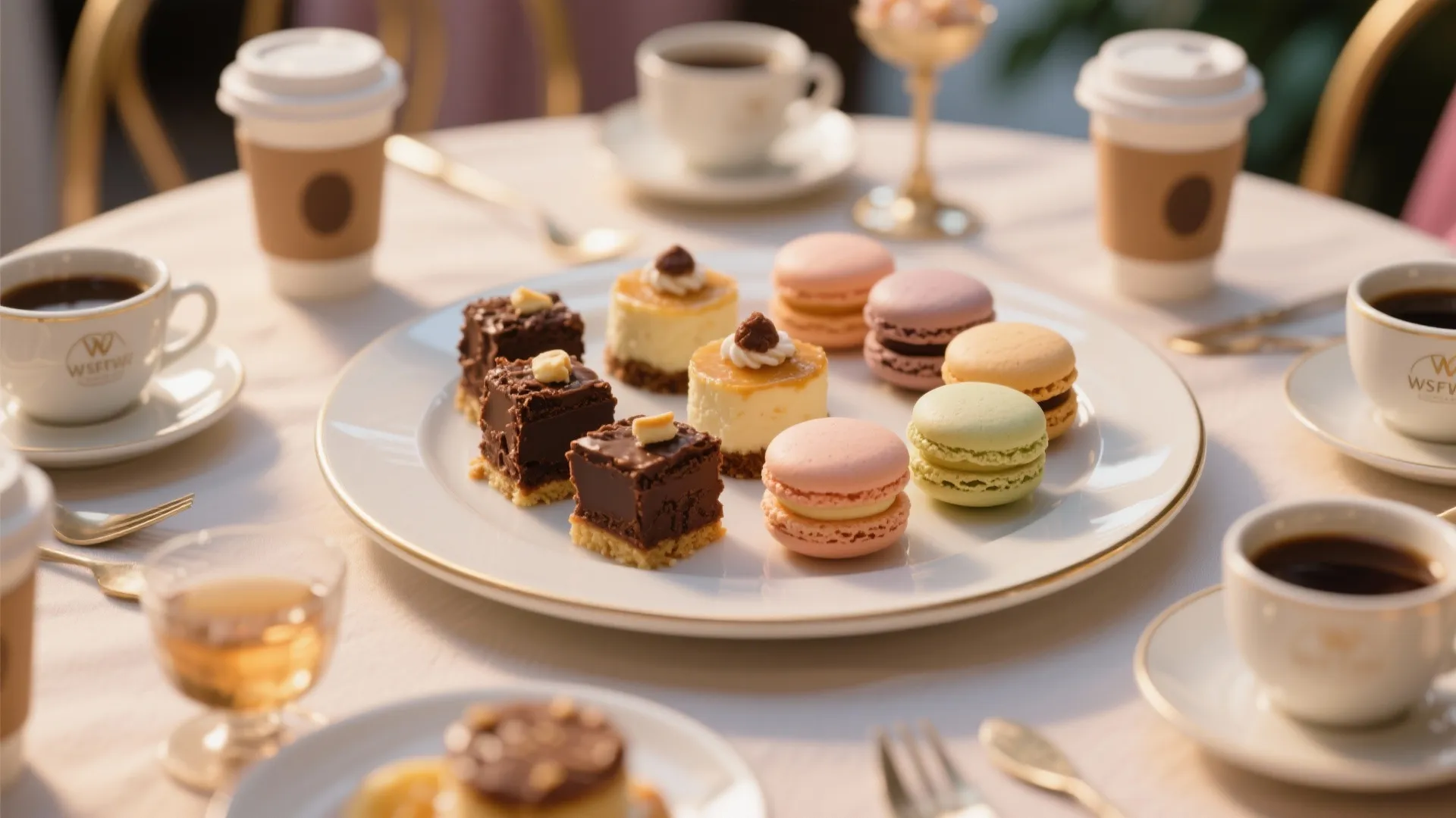 9. Mini Desserts Platter