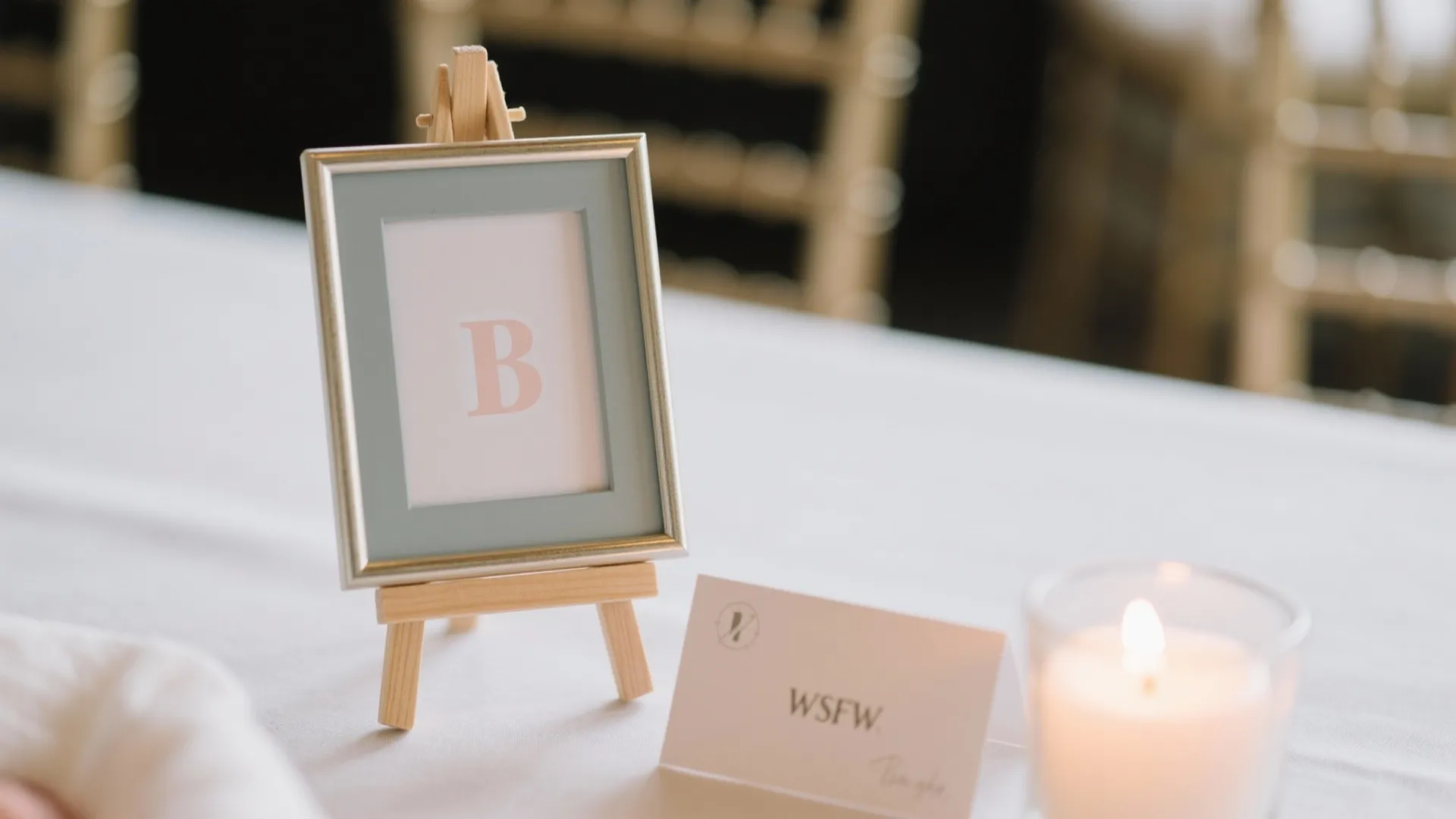 Personalized Mini Frames and Name Cards