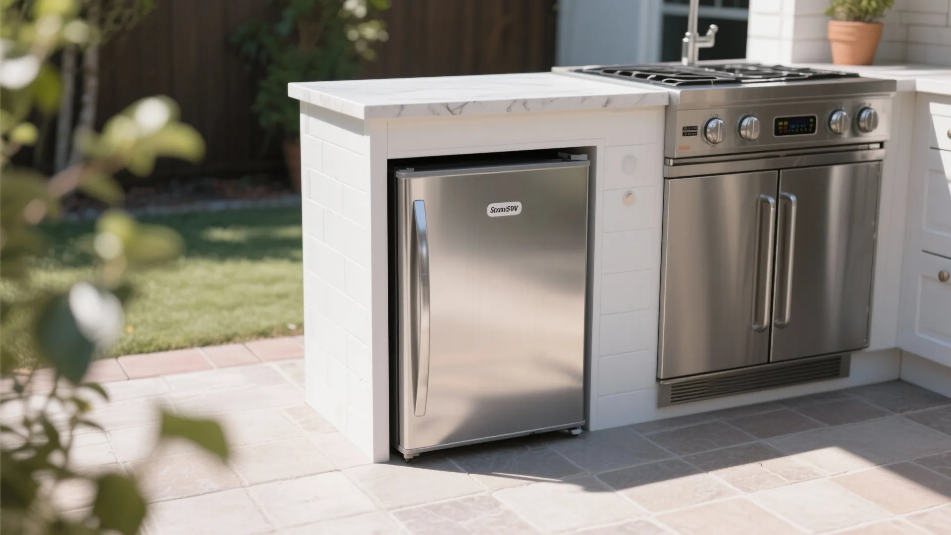 8. Mini Fridge Under Counter