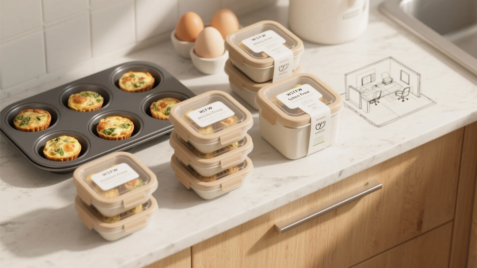 3. Mini Frittatas or Egg Muffins